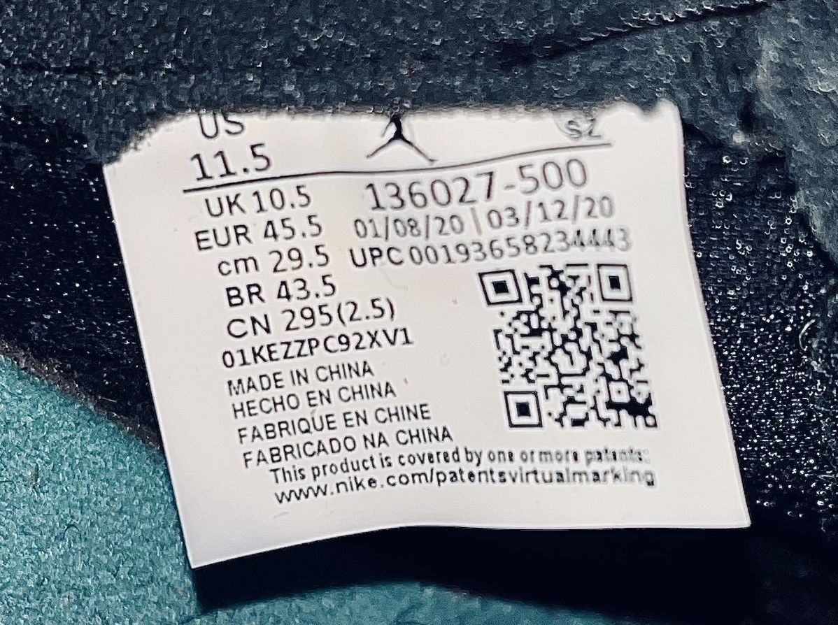 Jordan Brand Air Jordan 5 Retro ‘Alternate Grape’ Size US 11.5 / EU 44-45 - 7 Thumbnail
