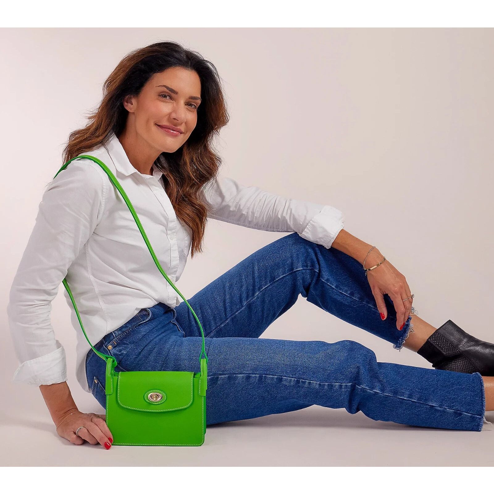 Dooney & Bourke Dooney & Bourke Smooth Leather Pinky Bag Kelly Green A653792 Size ONE SIZE - 2 Thumbnail