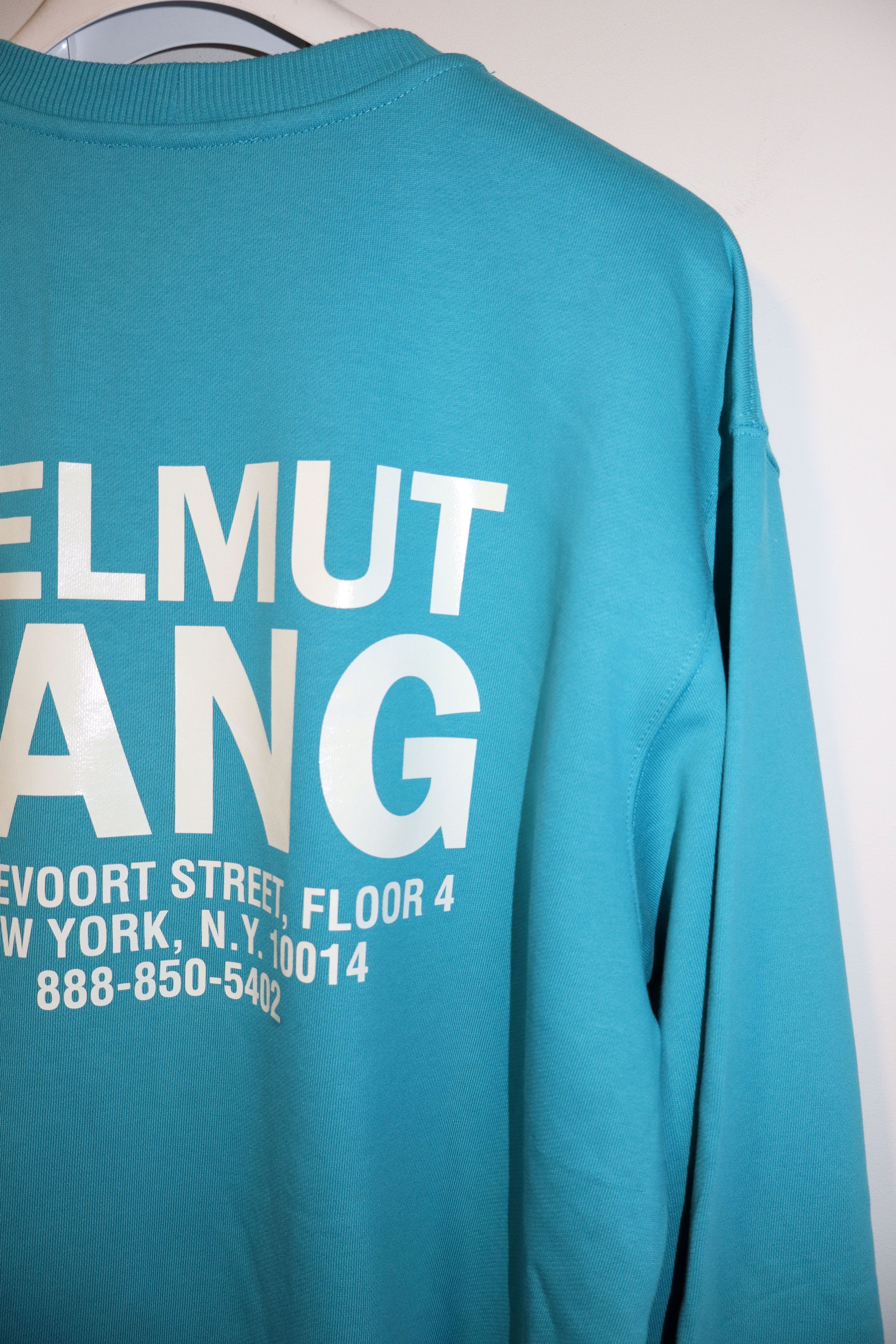 Helmut Lang Logo print sweatshirt Size US M / EU 48-50 / 2 - 8 Thumbnail