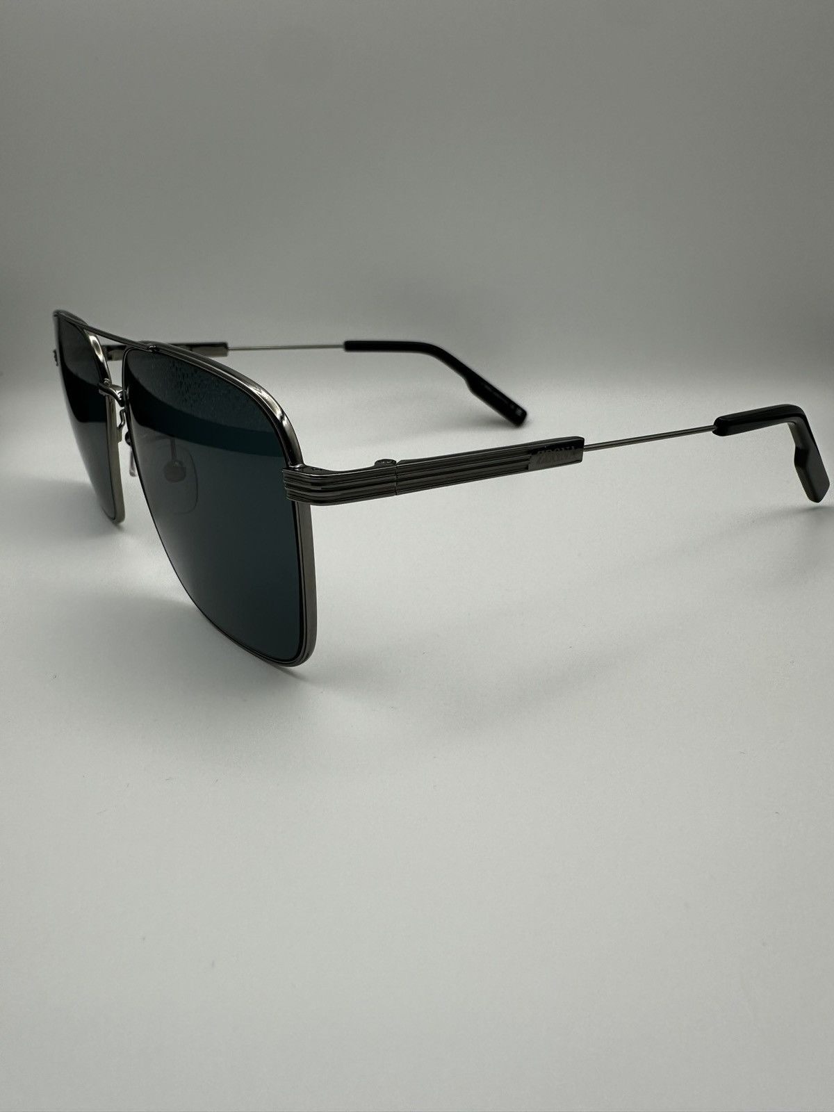 Ermenegildo Zegna Zegna Steel Sunglasses Size ONE SIZE - 2 Thumbnail