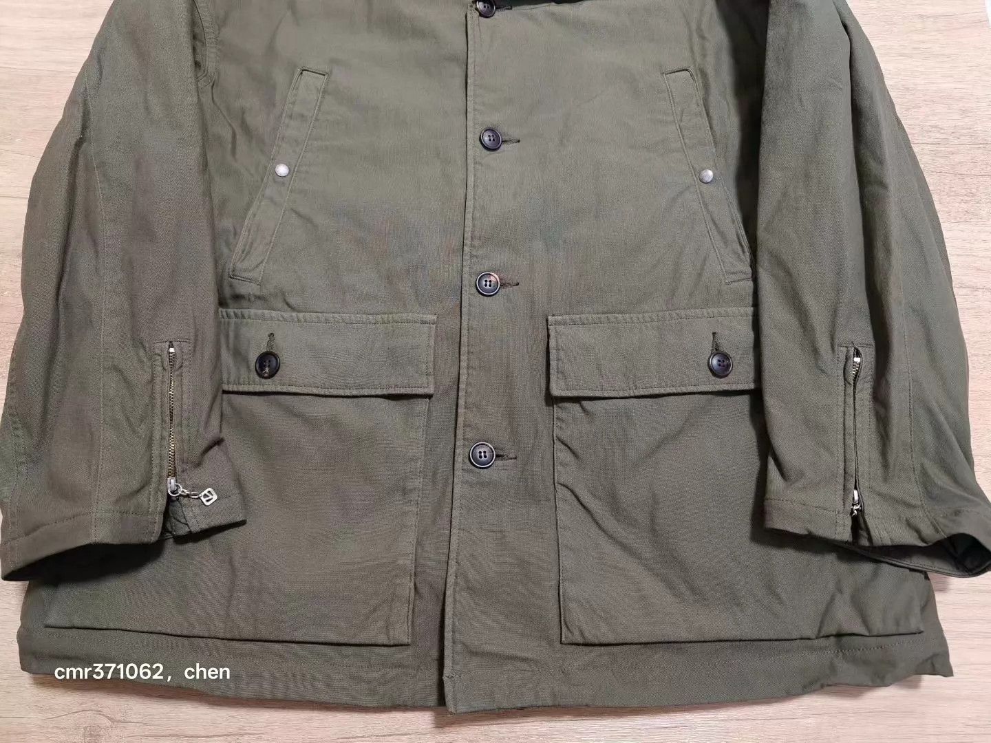 Visvim VISVIM 23 PAYBACK COAT Olive2 2 Double Wash Military Riri Size US M / EU 48-50 / 2 - 4 Thumbnail