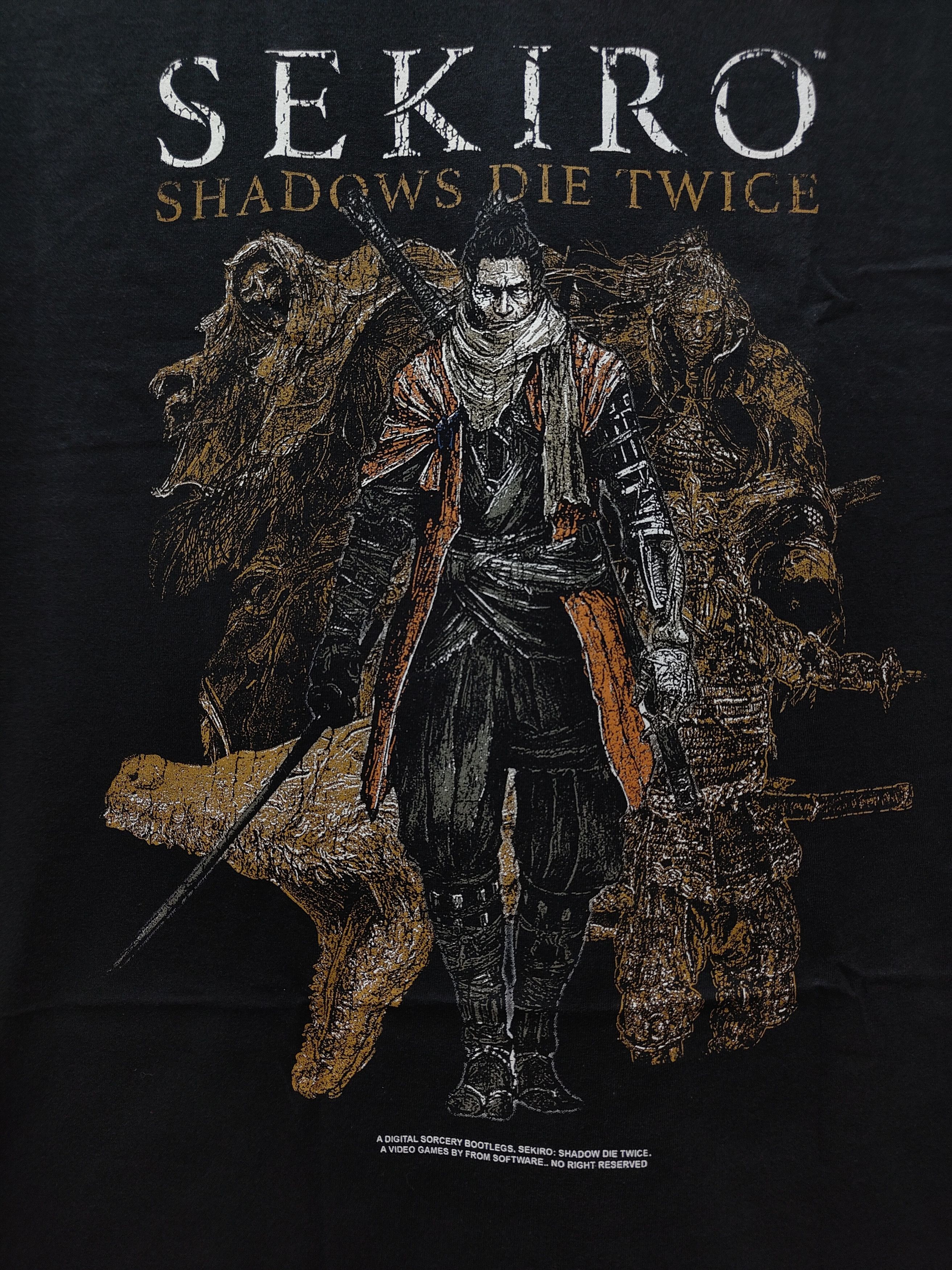Playstation Sekiro: Shadows Die Twice "Wolf" T-shirt Size US XL / EU 56 / 4 - 2 Thumbnail
