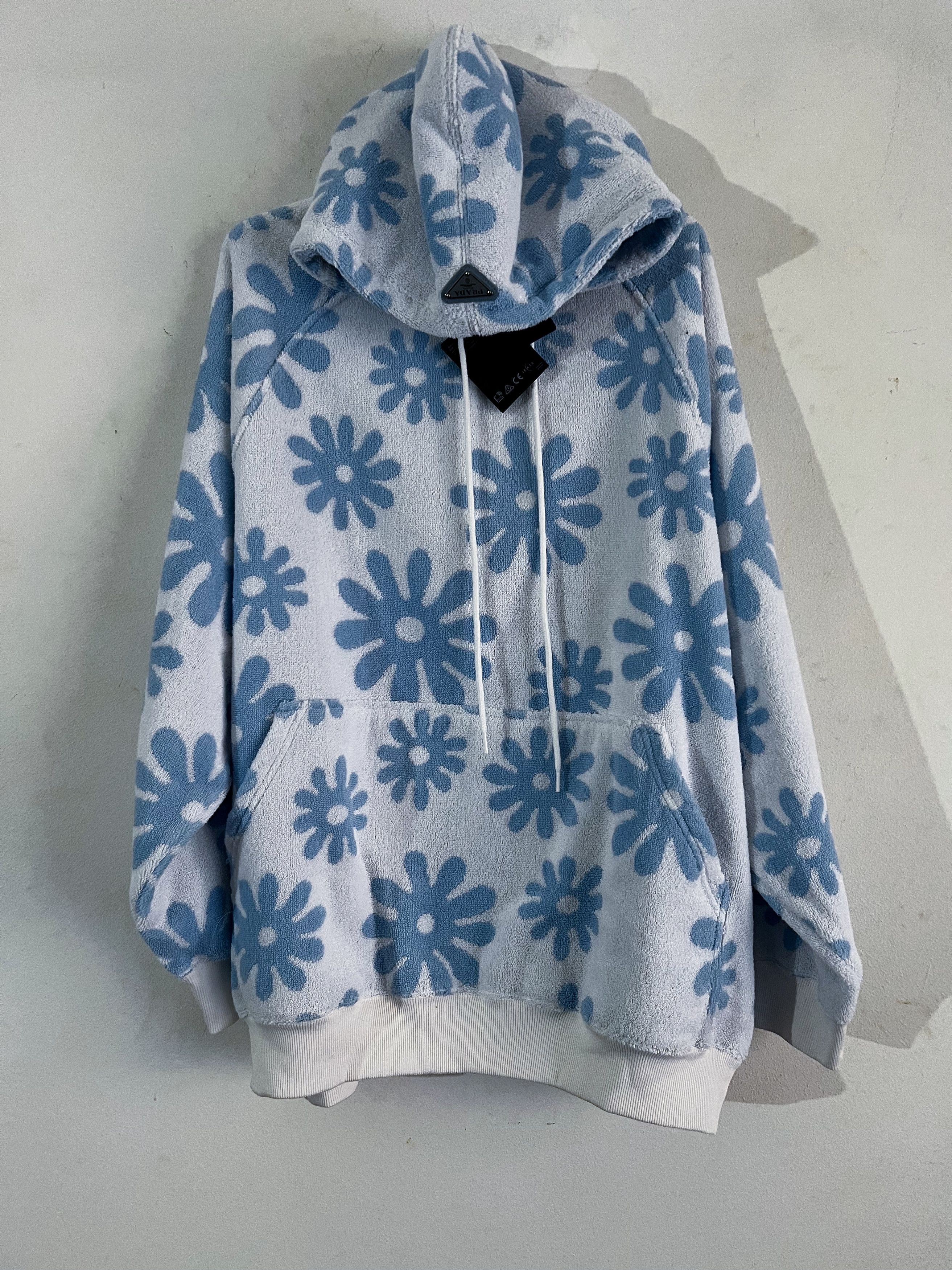 Prada PRINTED TERRY-COTTON HOODIE Size US S / EU 44-46 / 1 - 5 Thumbnail