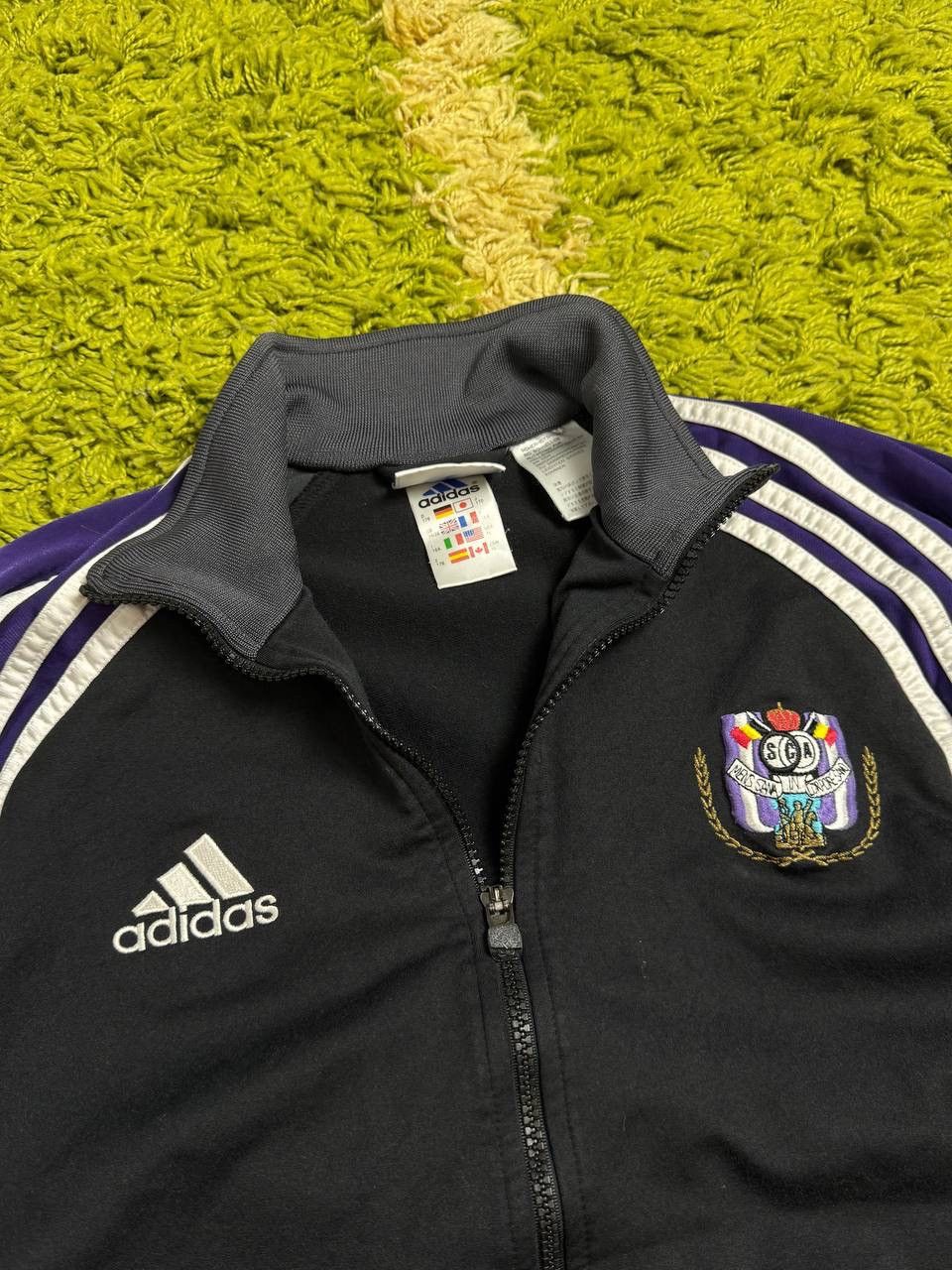 Adidas 90s Vintage Adidas Anderlecht FC track jacket Size US XL / EU 56 / 4 - 2 Thumbnail