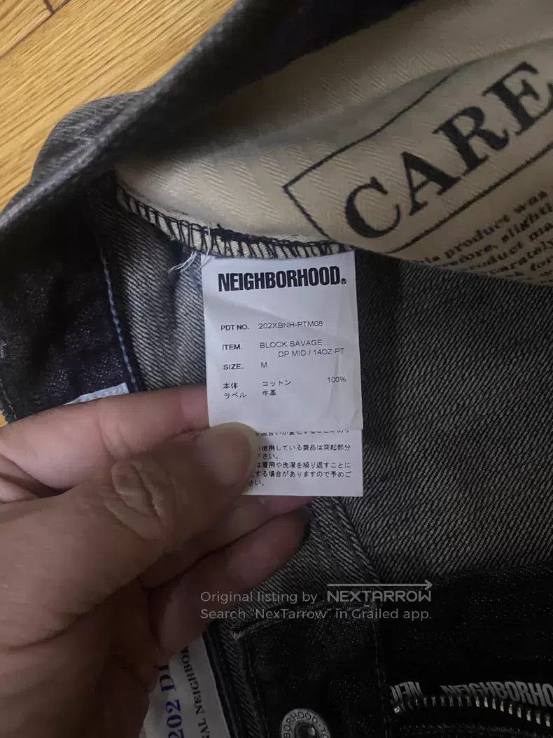 Neighborhood Neighborhood size M Blue Line Cut Bull King, Size M, Black Size US 26 / EU 42 - 8 Thumbnail