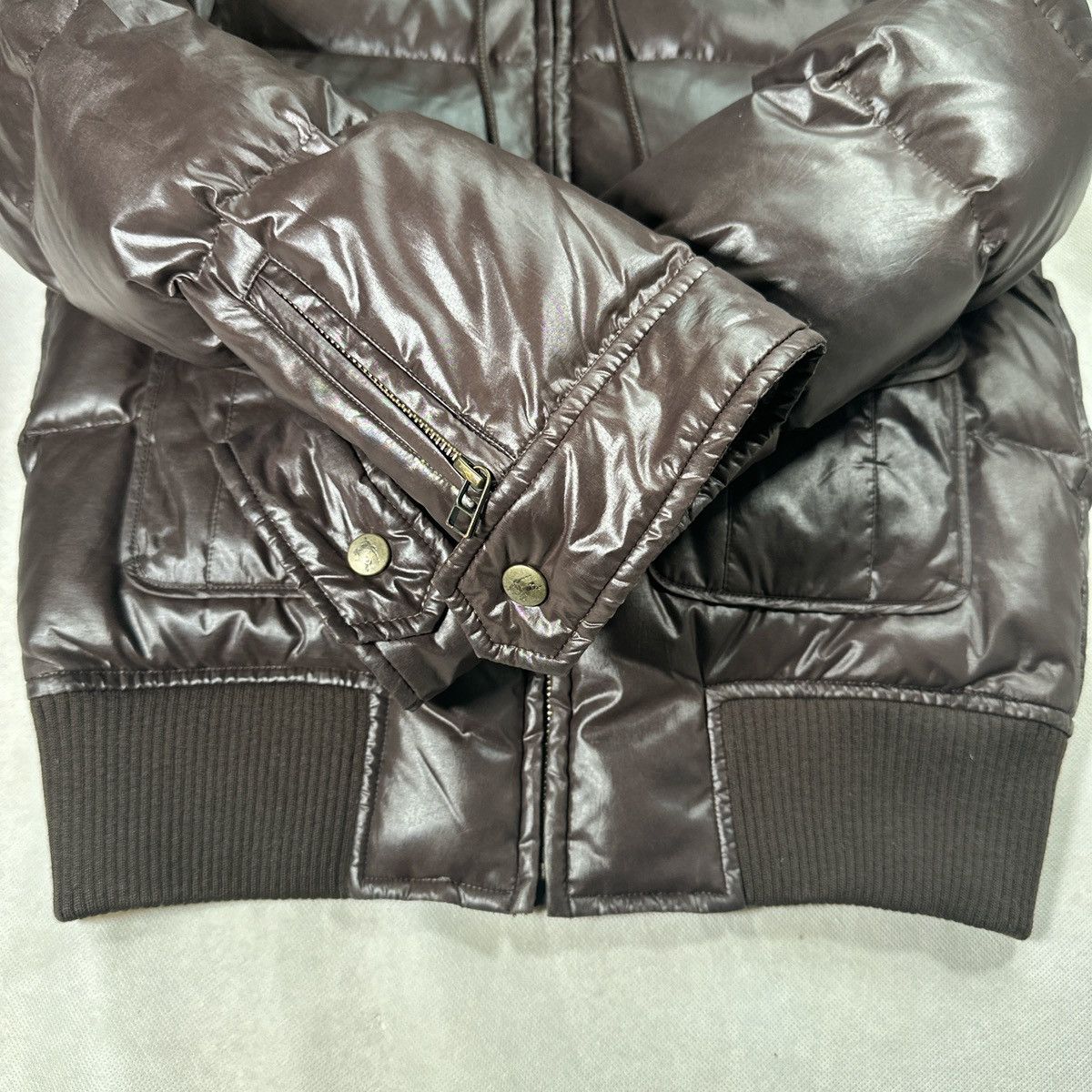Burberry Burberry Blue Label Union Jack Fur Hood Puffer Jacket Size M / US 6-8 / IT 42-44 - 6 Thumbnail