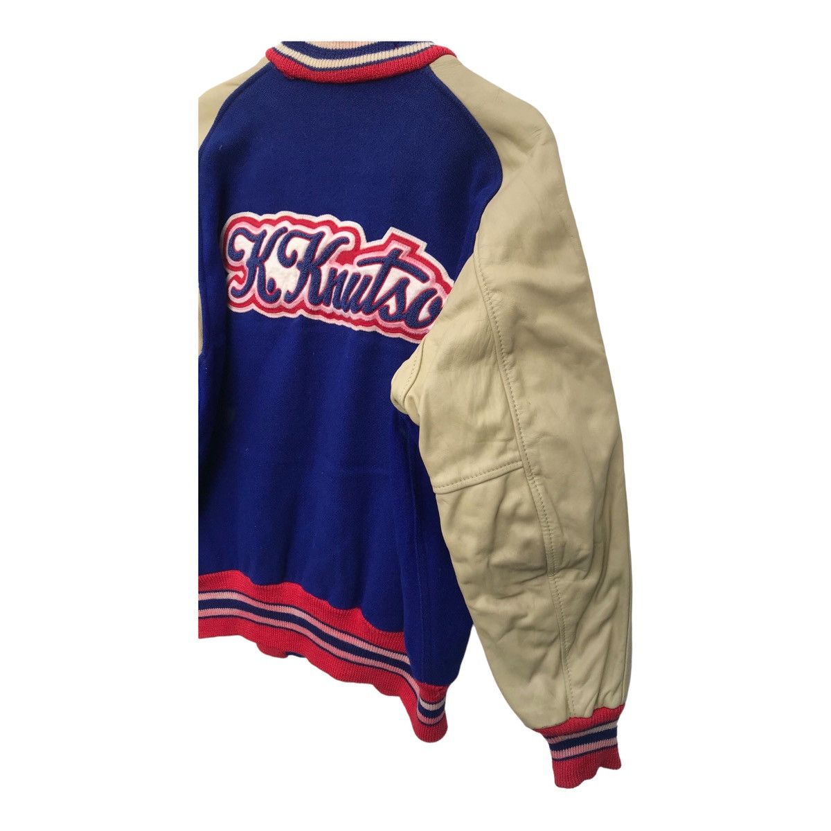 Vintage Vintage K.Knutson 87 Streetwear College Varsity Jacket Size US M / EU 48-50 / 2 - 14 Thumbnail