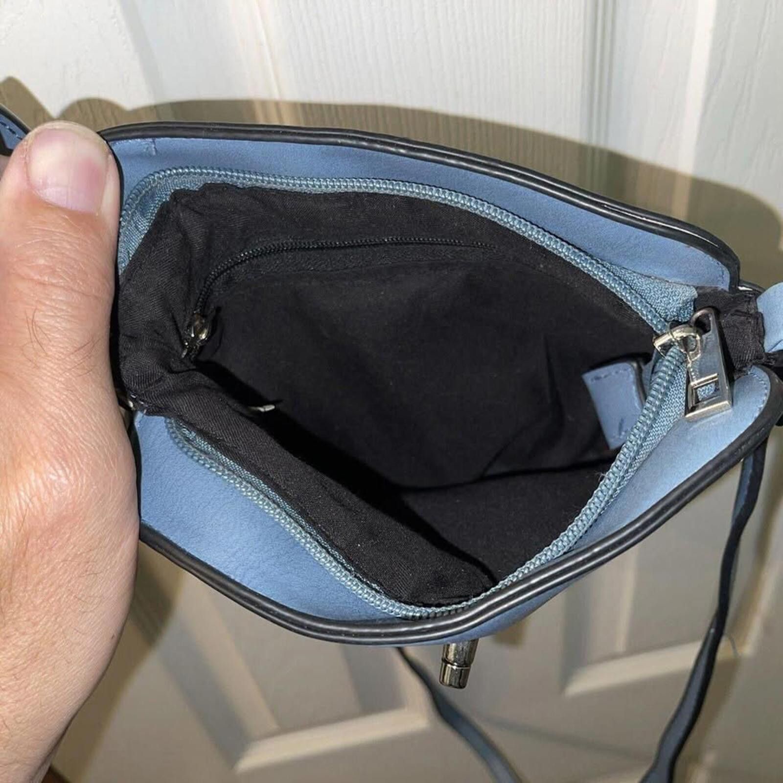 Other Stylish Blue Crossbody Bag with Adjustable Strap Size ONE SIZE - 6 Thumbnail