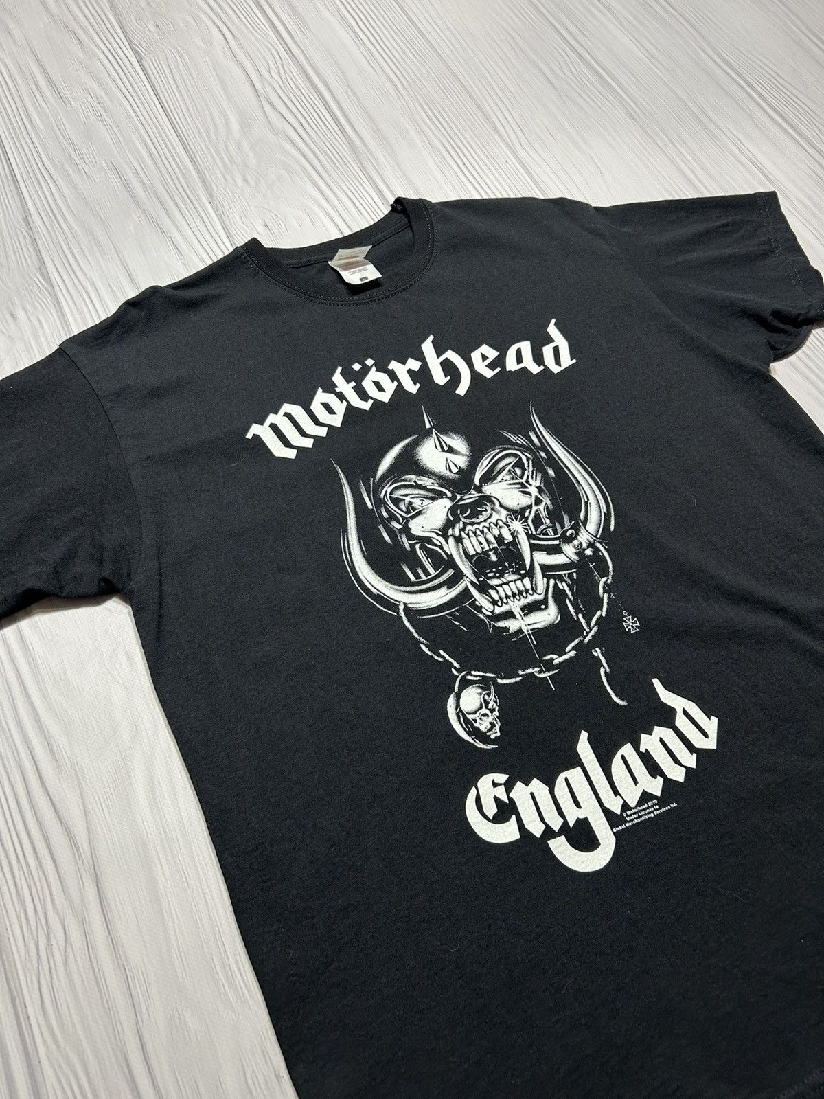 Band Tees Vintage 2010 Licensed Motorhead England Band T-Shirt Size US L / EU 52-54 / 3 - 3 Thumbnail