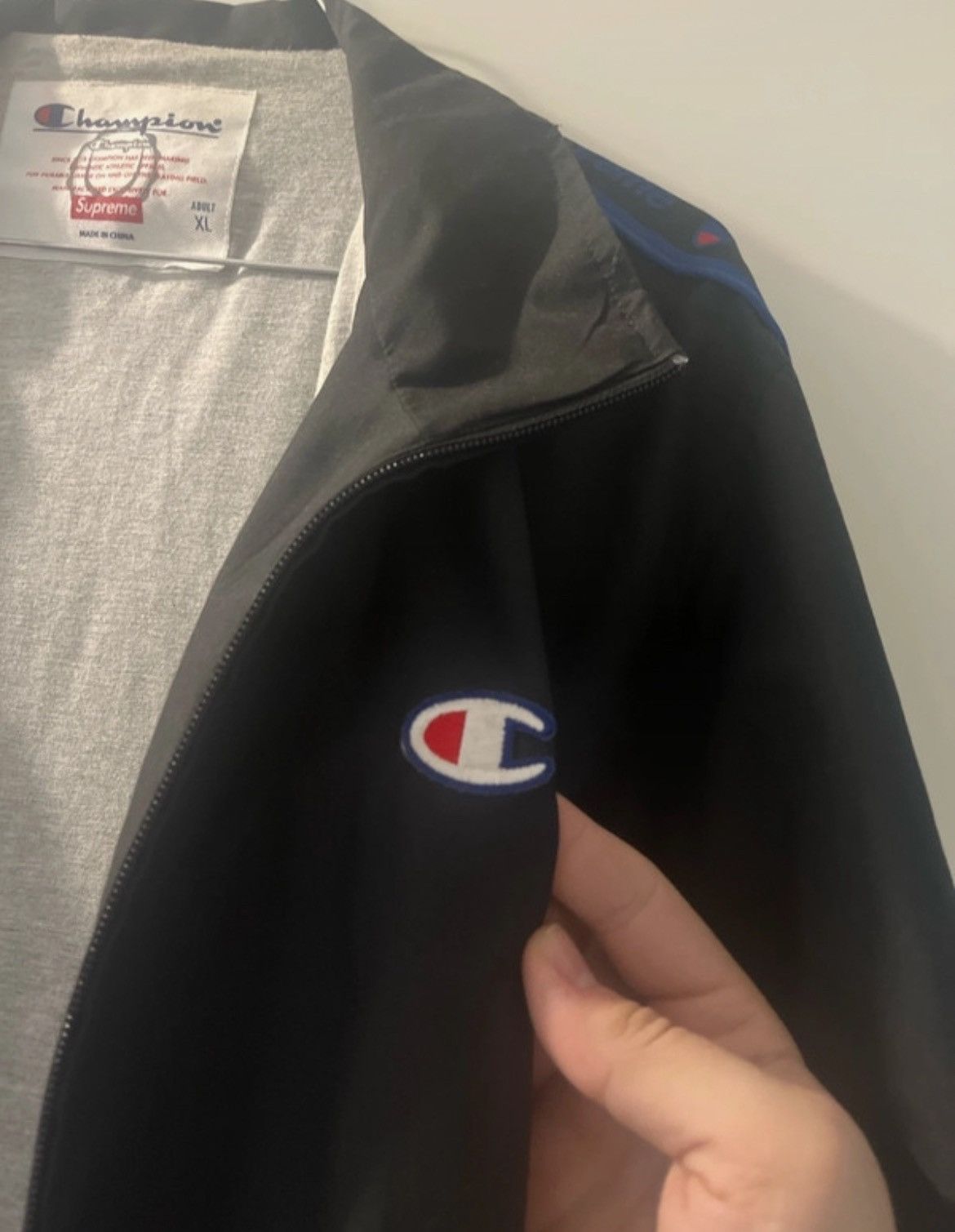 Champion × Supreme Supreme x Champion Track Jacket Size US XL / EU 56 / 4 - 2 Thumbnail