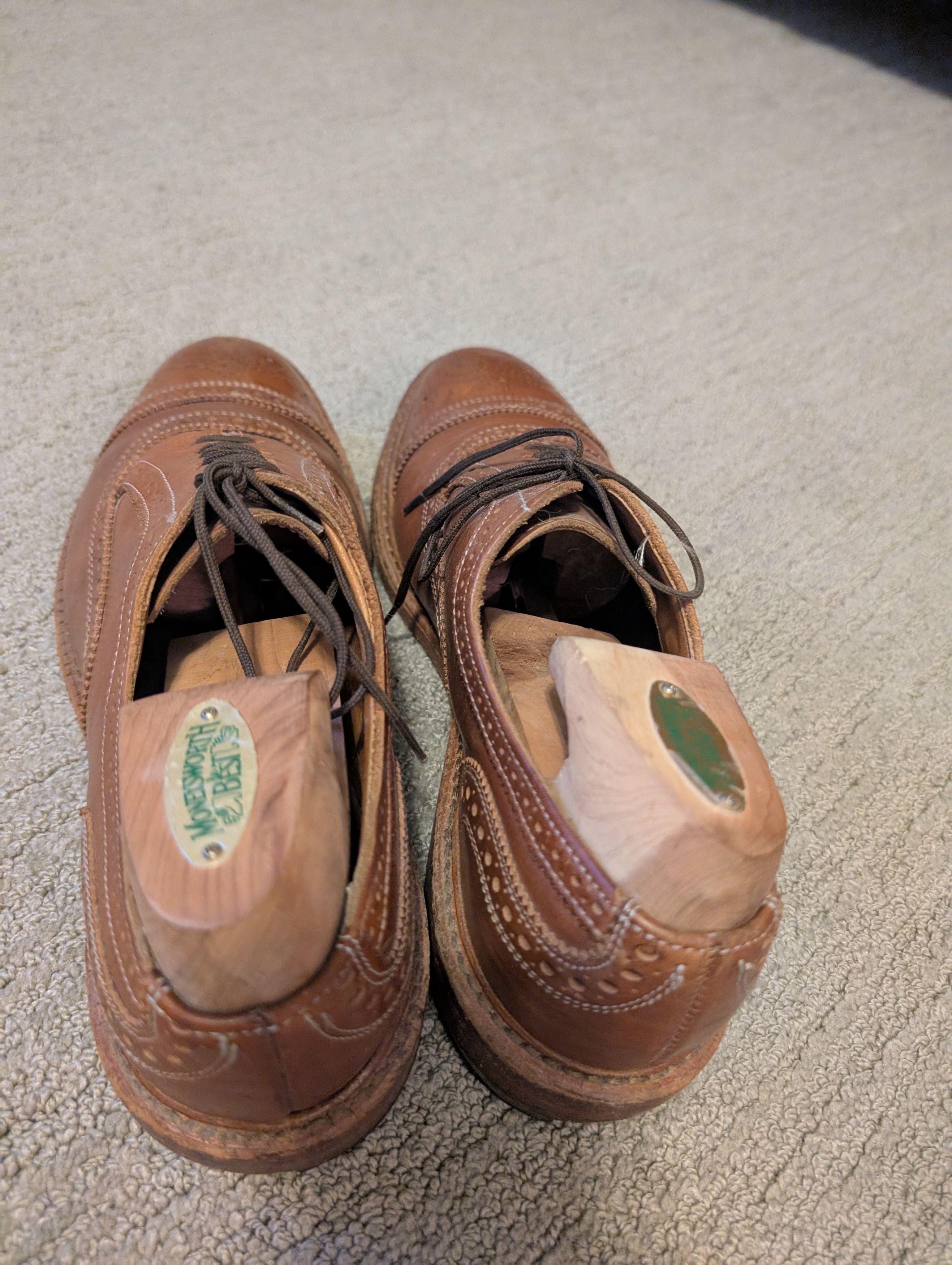 Allen Edmonds Allen Edmonds Elgin Cap Toe Perf Brogued Oxford Size US 8 / EU 41 - 5 Thumbnail