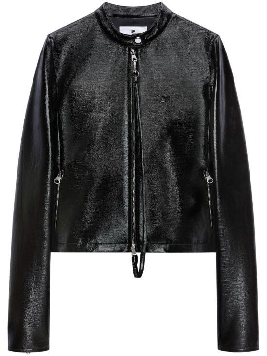ジャケット COURReGES Woman Jacket Black 125CBL257VY0014 9999 Courreges COURREGES Women Jackets 125CBL257VY0014 9999 Black