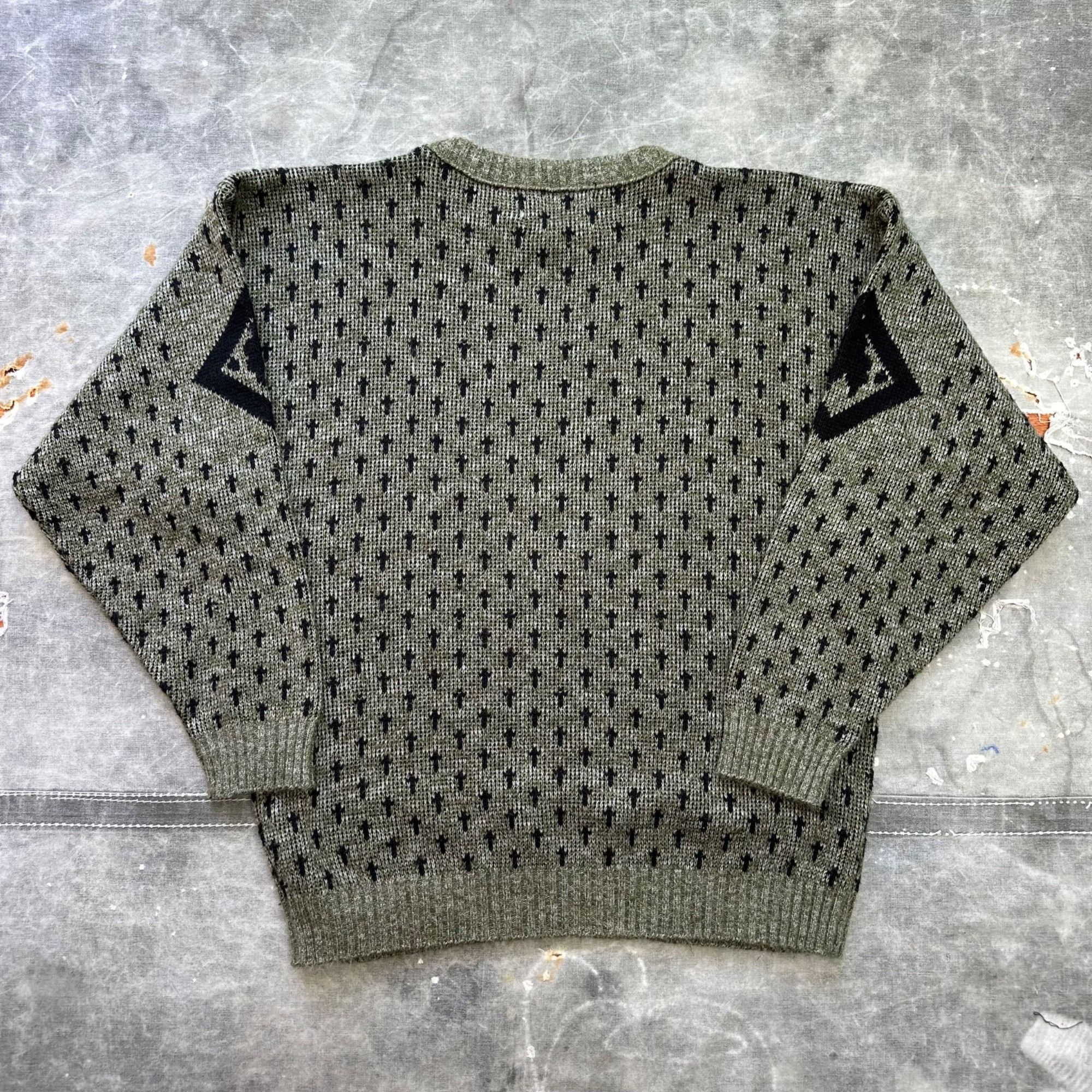 Vintage Vintage Gitano Sportswear Unique Patterned Knit Sweater Size US M / EU 48-50 / 2 - 4 Thumbnail