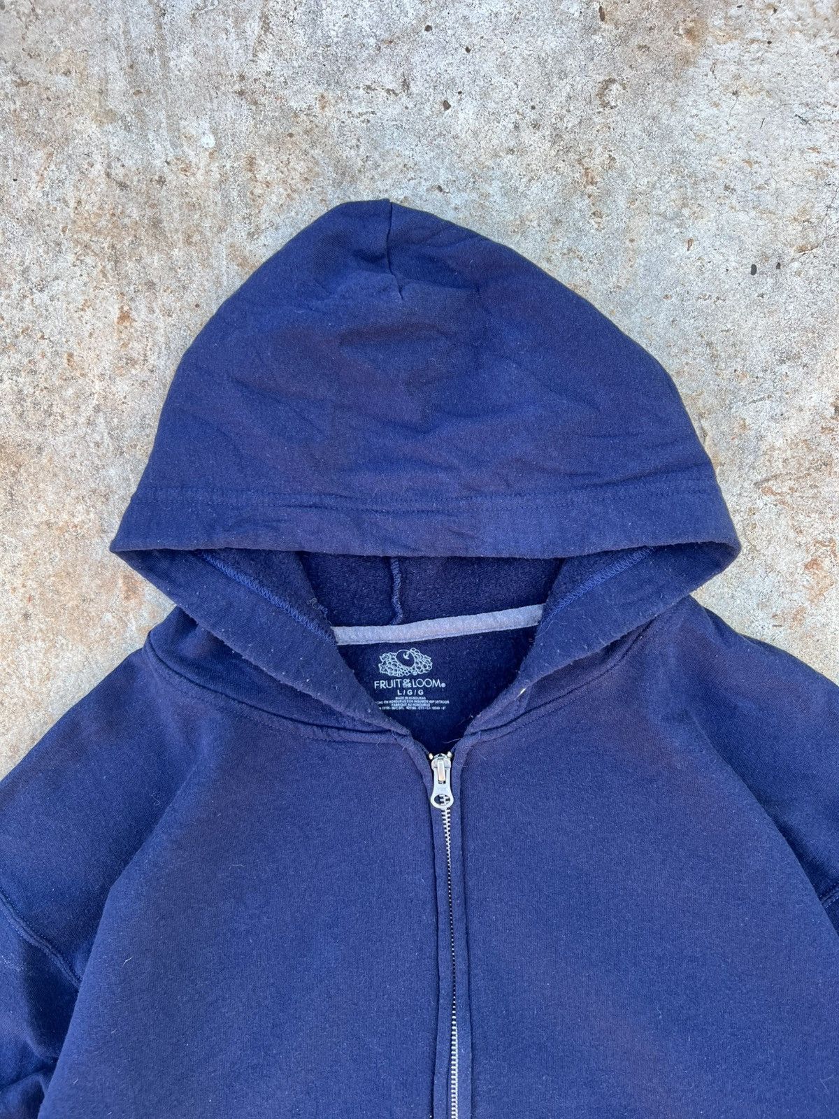 Fruit Of The Loom Fruits Of The Loom Zip Up Hoodie Size US L / EU 52-54 / 3 - 2 Thumbnail