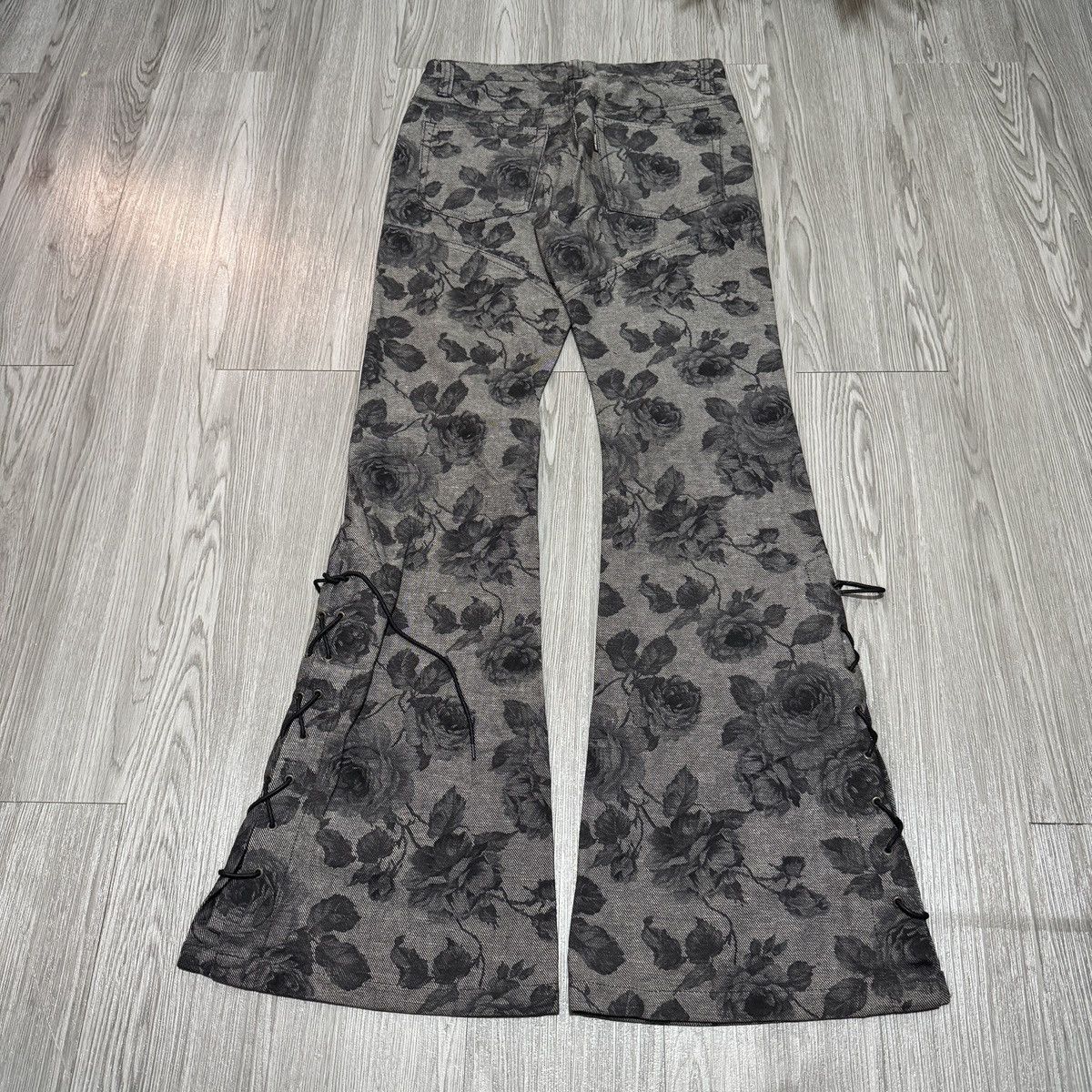 Tornado Mart Tornado Mart Laces Cut Bray Pants Size 28" / US 6 / IT 42 - 7 Thumbnail