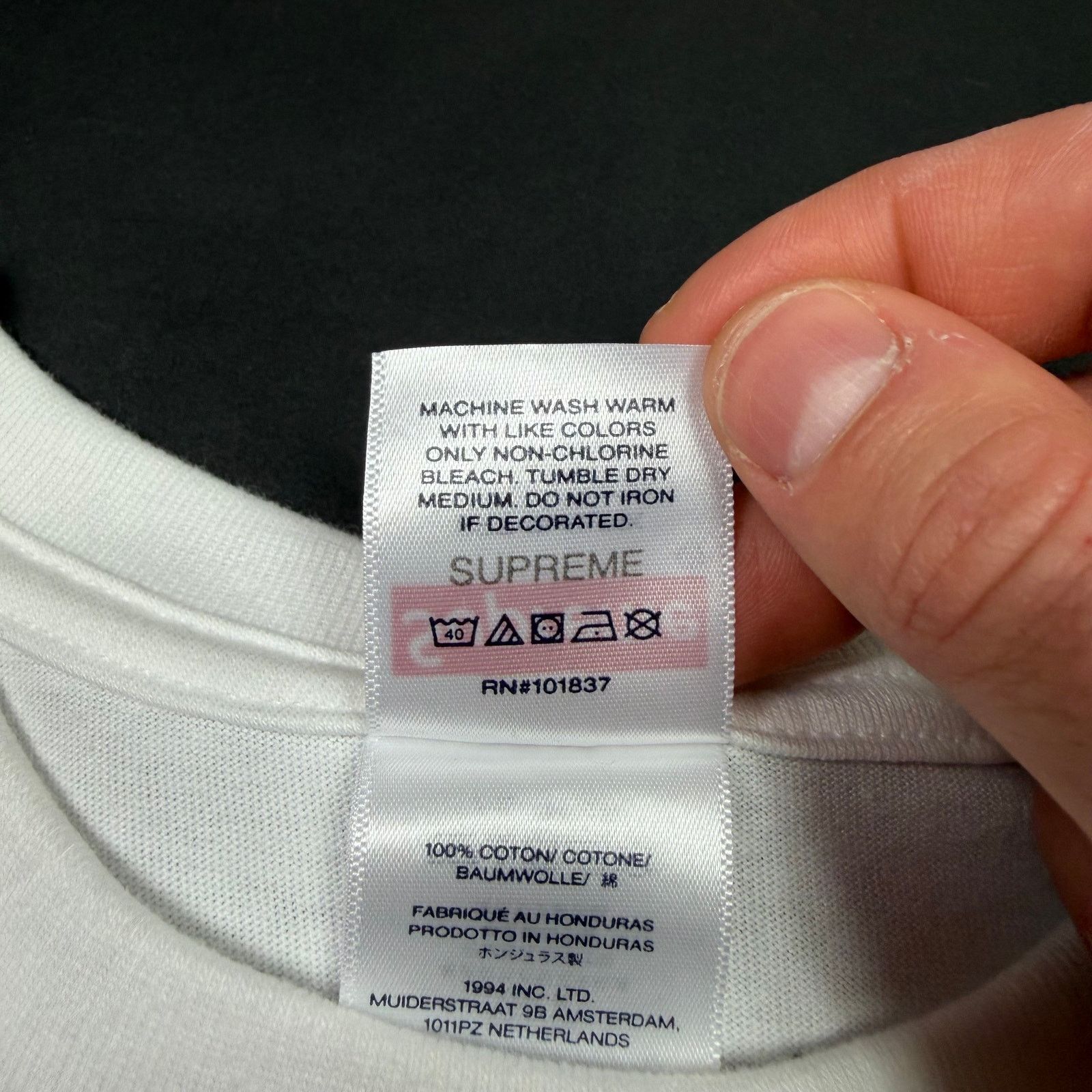 Supreme Supreme Split Logo T-Shirt Size US XL / EU 56 / 4 - 5 Thumbnail