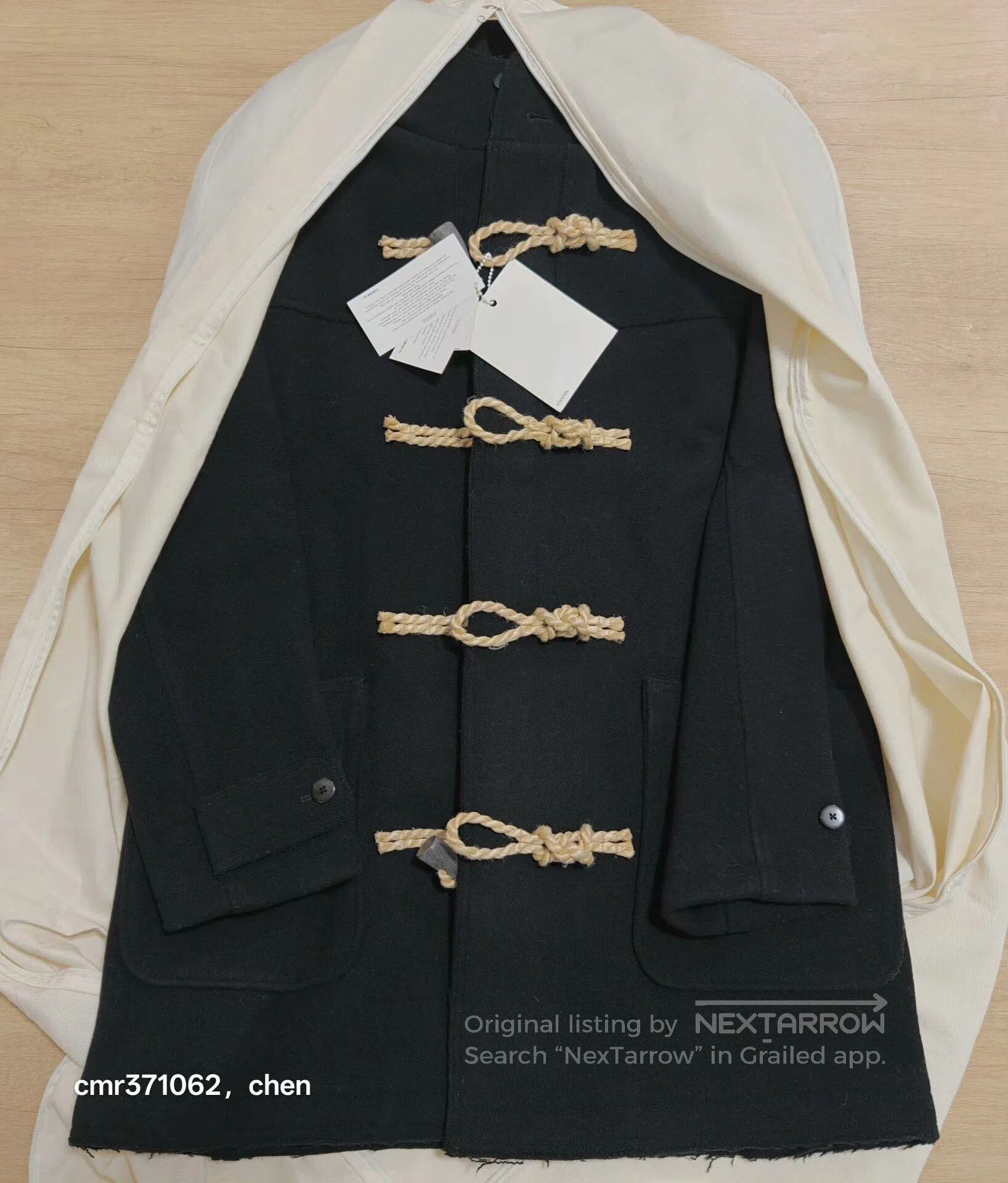 Visvim visvim 15AW Commodore Melton Wool Coat. Size US M / EU 48-50 / 2 - 9 Thumbnail