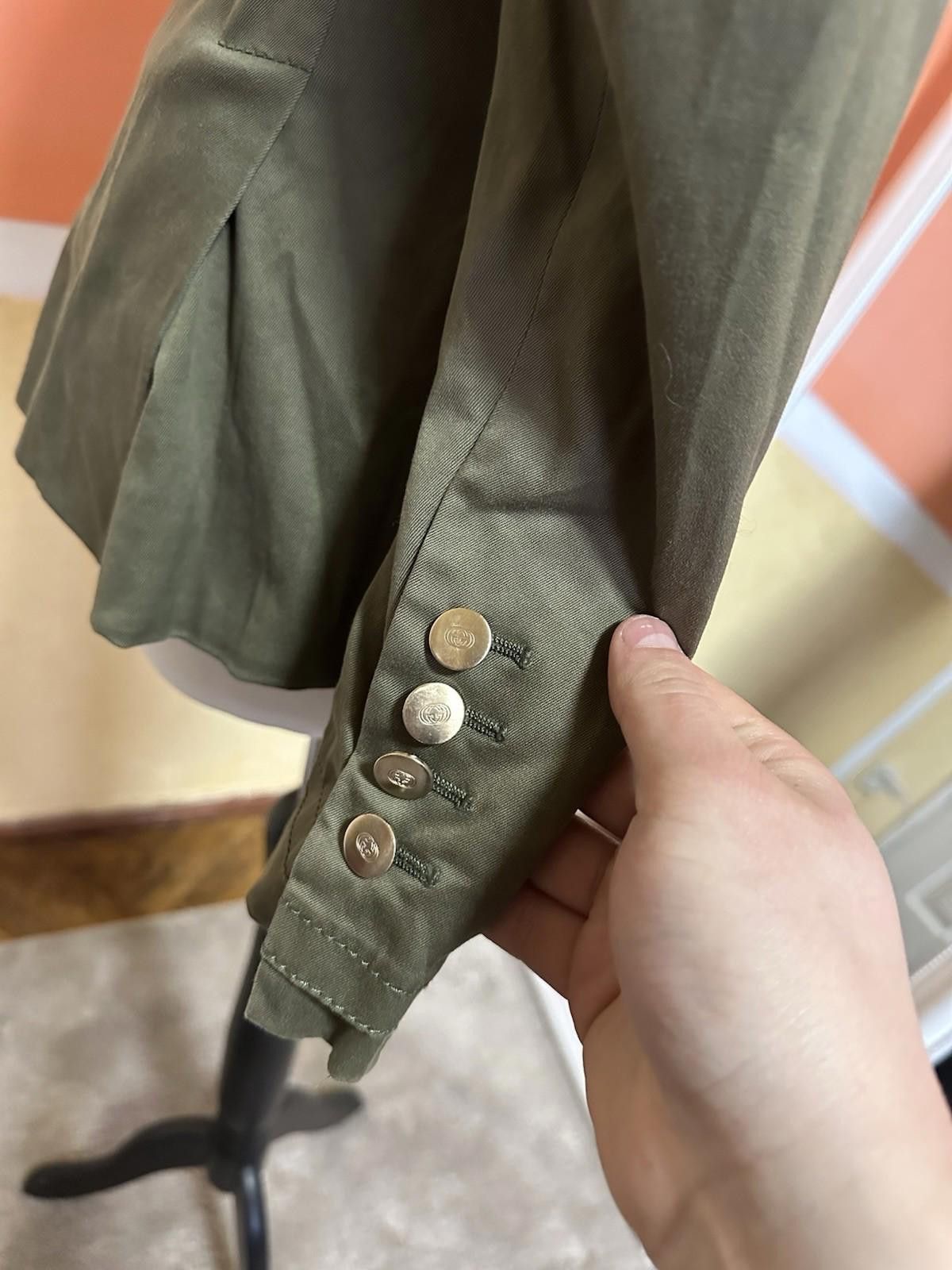 Gucci Gucci Women Blazzer Size 40 Khaki Size M / US 6-8 / IT 42-44 - 6 Thumbnail