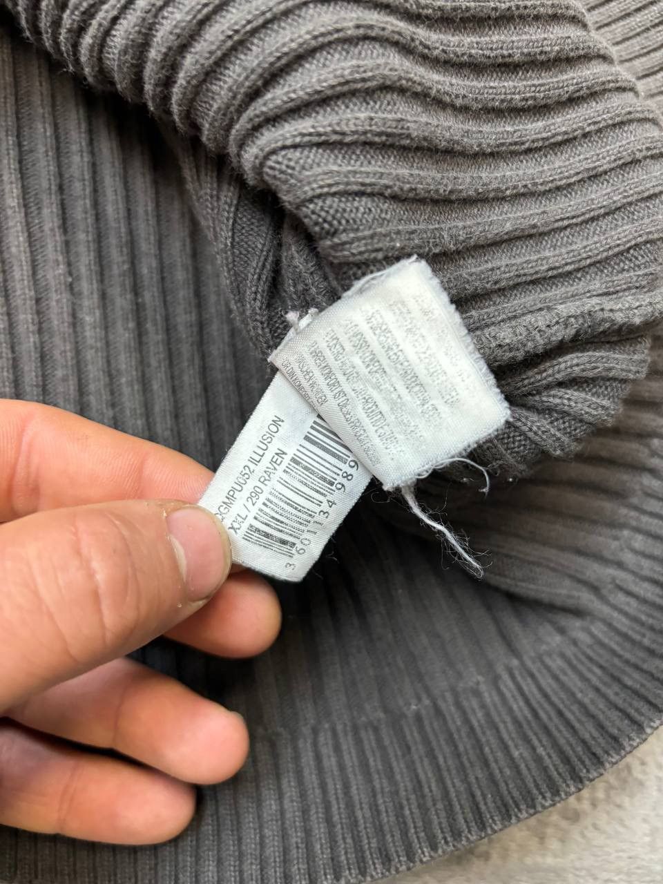 Quiksilver × Vintage Vintage Y2K Quicksilver faded Knit Sweater logo Size US XXL / EU 58 / 5 - 7 Thumbnail