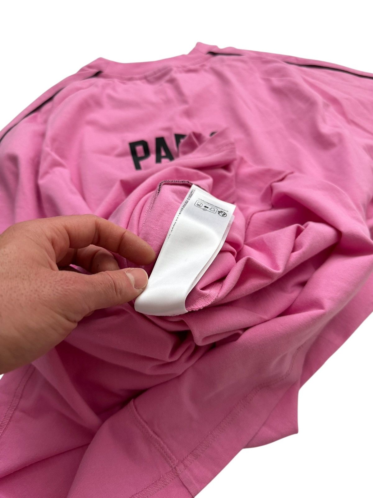 Balenciaga Oversized Soccer Logo Paris City Jersey Size US L / EU 52-54 / 3 - 20 Thumbnail