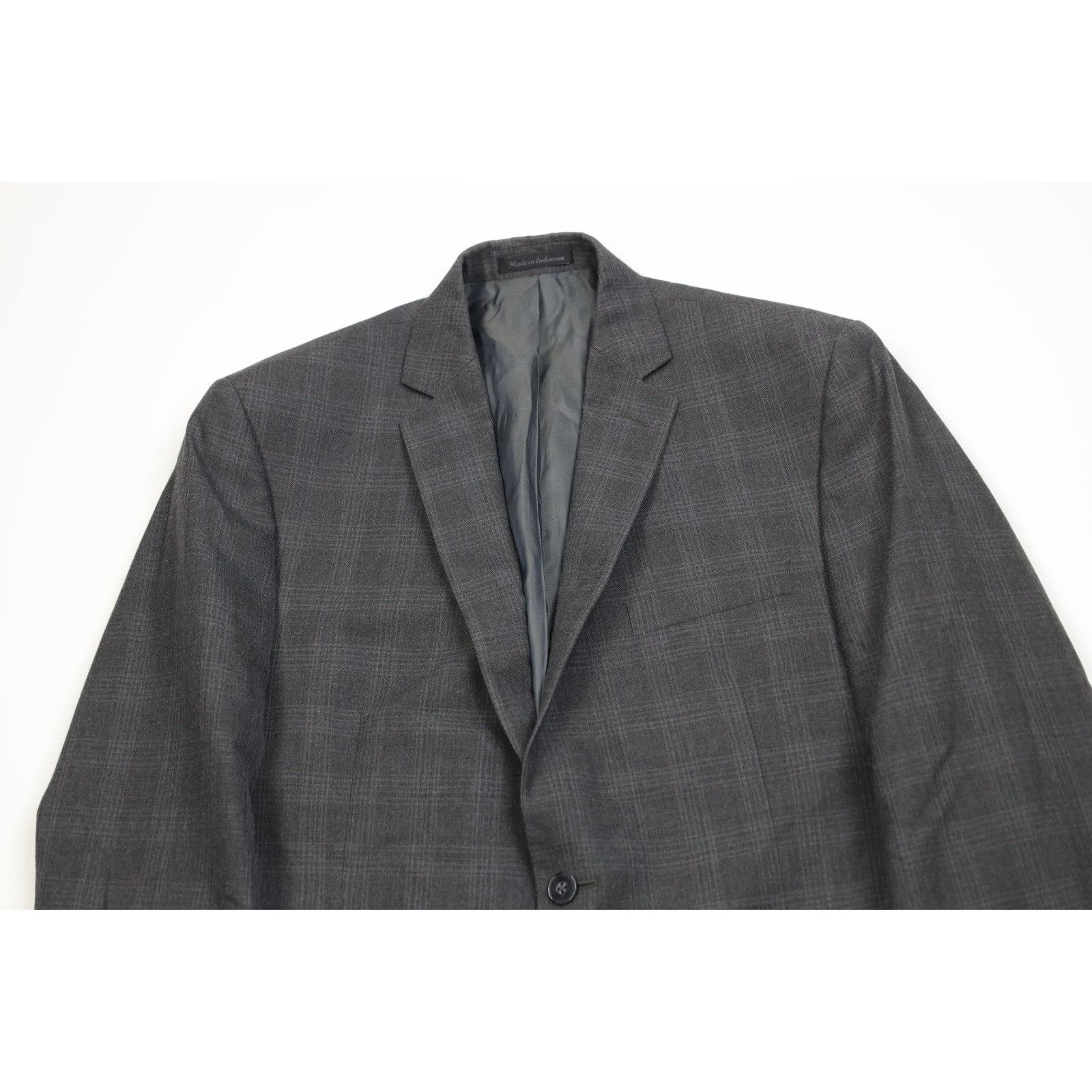 Calvin Klein Calvin Klein Rayon Gabardine 2 Piece Suit Wedding Gray Size 40R - 3 Thumbnail