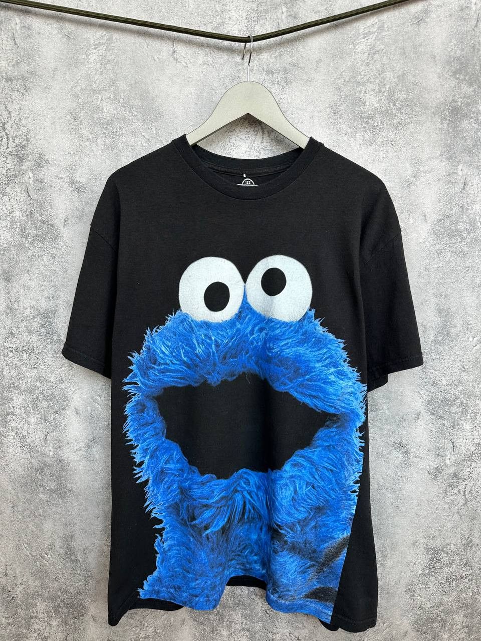 Vintage Sesame Street T-Shirt All Over Print Cookie Vintage 2012 Size US XL / EU 56 / 4 - 1 Thumbnail