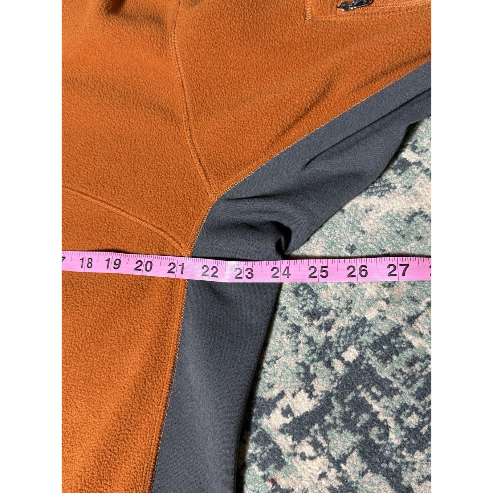 Nike Vintage 90s Y2K Nike ACG Quarter Zip Sweater Jacket Orange Size US L / EU 52-54 / 3 - 8 Thumbnail