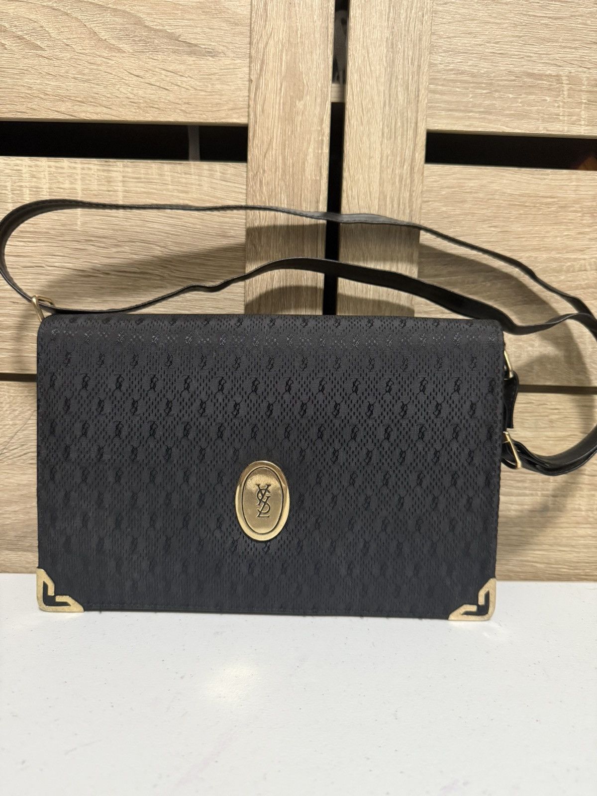 Yves Saint Laurent Vintage YSL Monogram Bag Size ONE SIZE - 1 Thumbnail