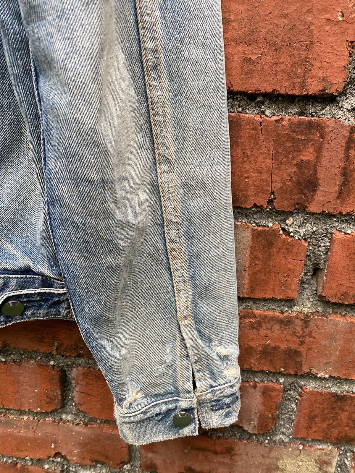 John Elliott Blue Thumper Denime Jacket Season ten