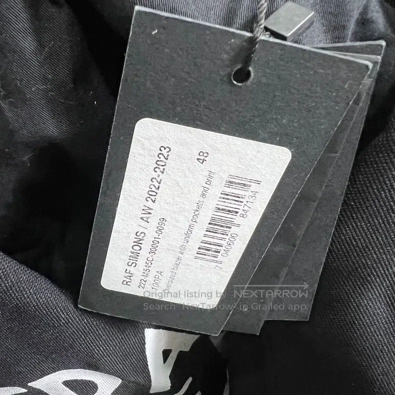 Raf Simons Raf Simons 22aw Death Suit Size 48R - 2 Thumbnail
