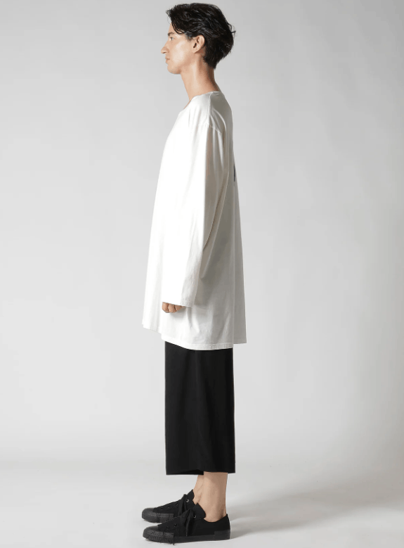 Yohji Yamamoto BNWT SS25 YOHJI YAMAMOTO POUR HOMME PRINT LS TSHIRT 3 Size US L / EU 52-54 / 3 - 20 Thumbnail