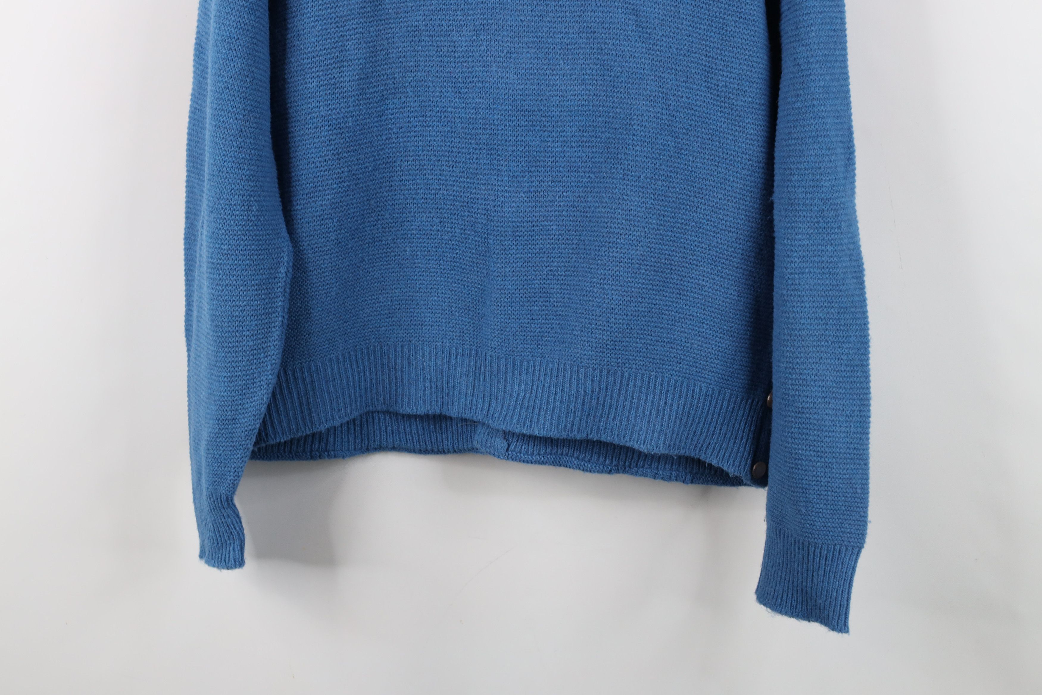 Vintage Vintage 50s 60s Streetwear Collared Cardigan Sweater USA Size US XL / EU 56 / 4 - 12 Thumbnail