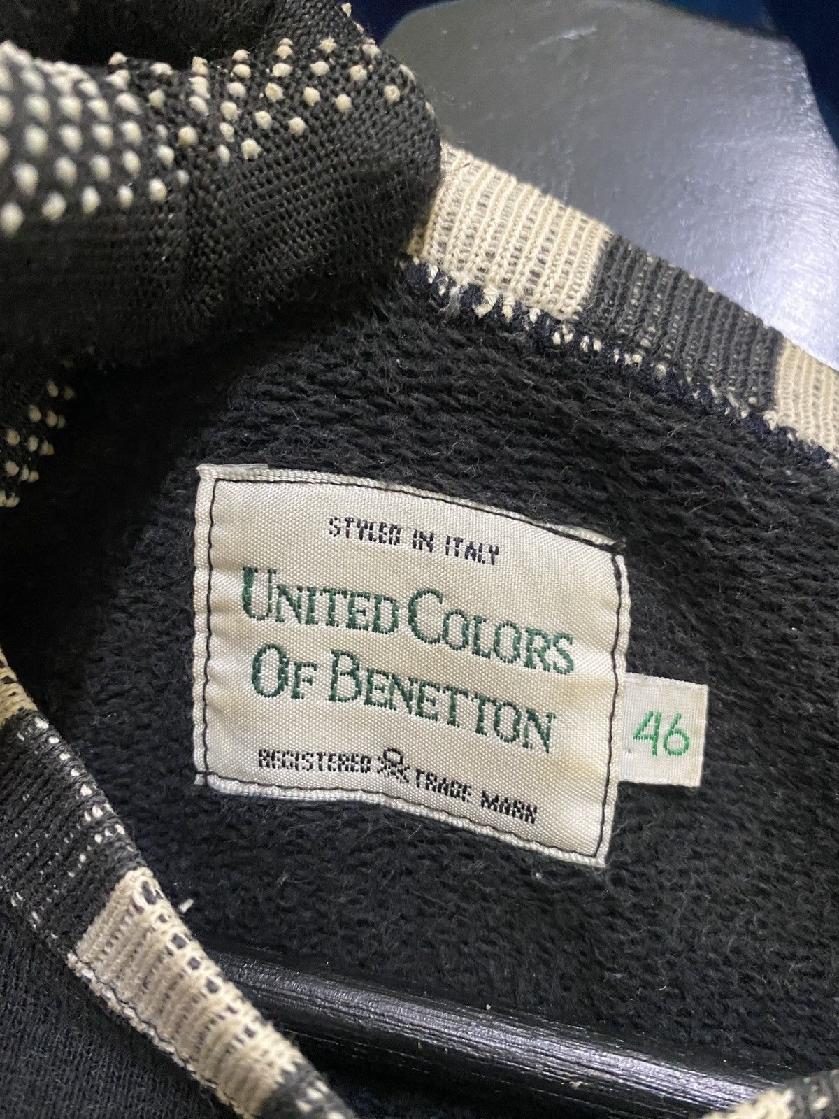 Benetton VINTAGE BENETTON SWEATSHIRT Size US S / EU 44-46 / 1 - 4 Thumbnail