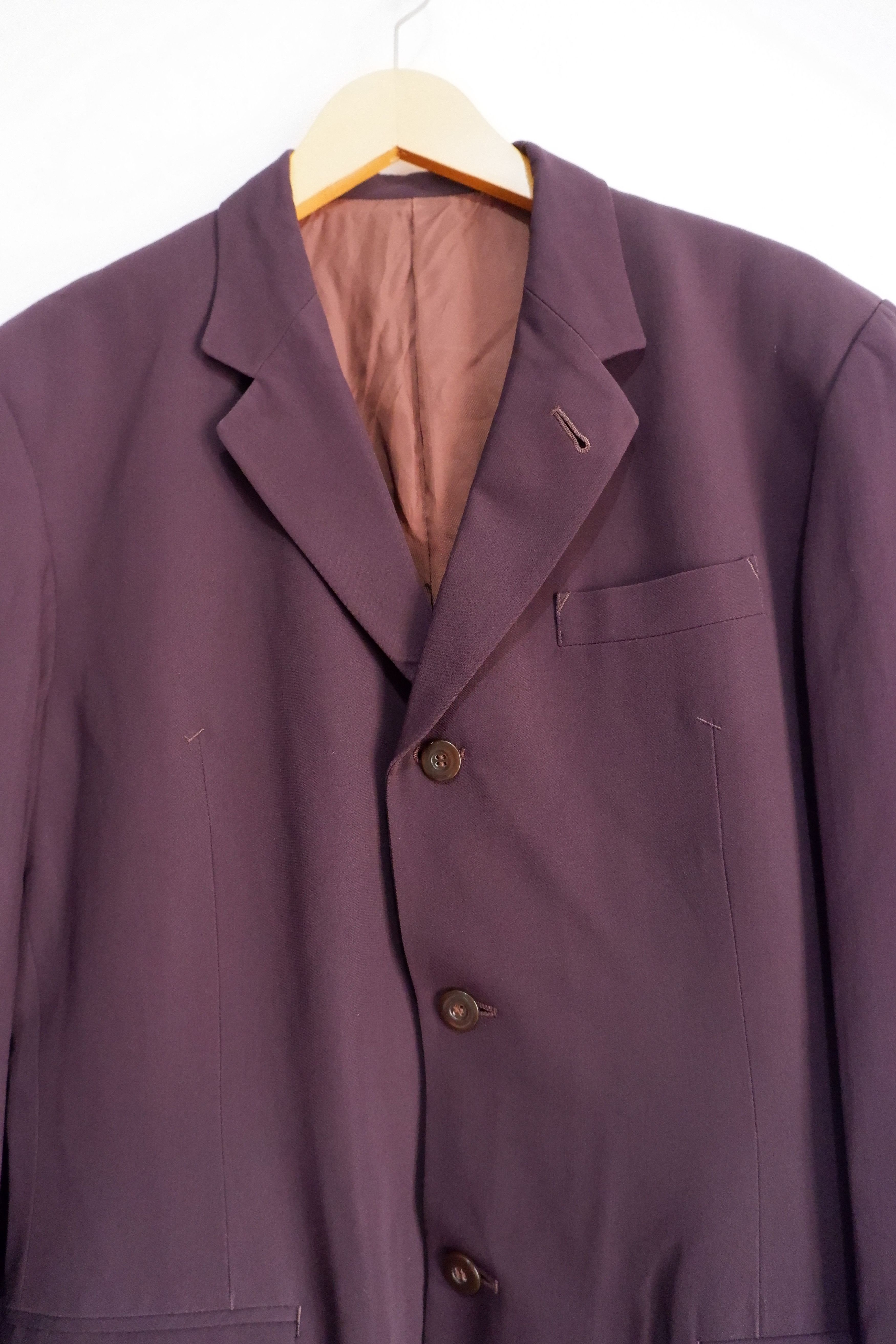 Jean Paul Gaultier 2000s Jean Paul Gaultier Wool Gabardine Blazer Jacket Size US M / EU 48-50 / 2 - 5 Thumbnail
