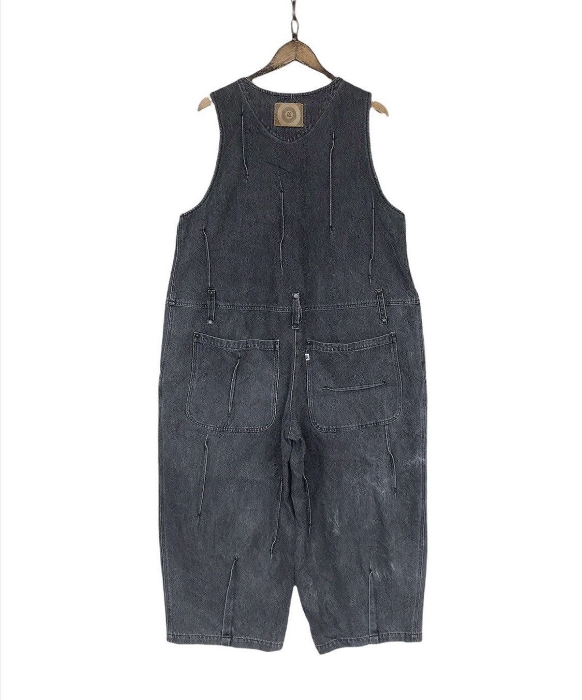 Issey Miyake Vintage Rare🔥Issey Miyake Overalls Denim Size US 44 / EU 60 - 3 Thumbnail