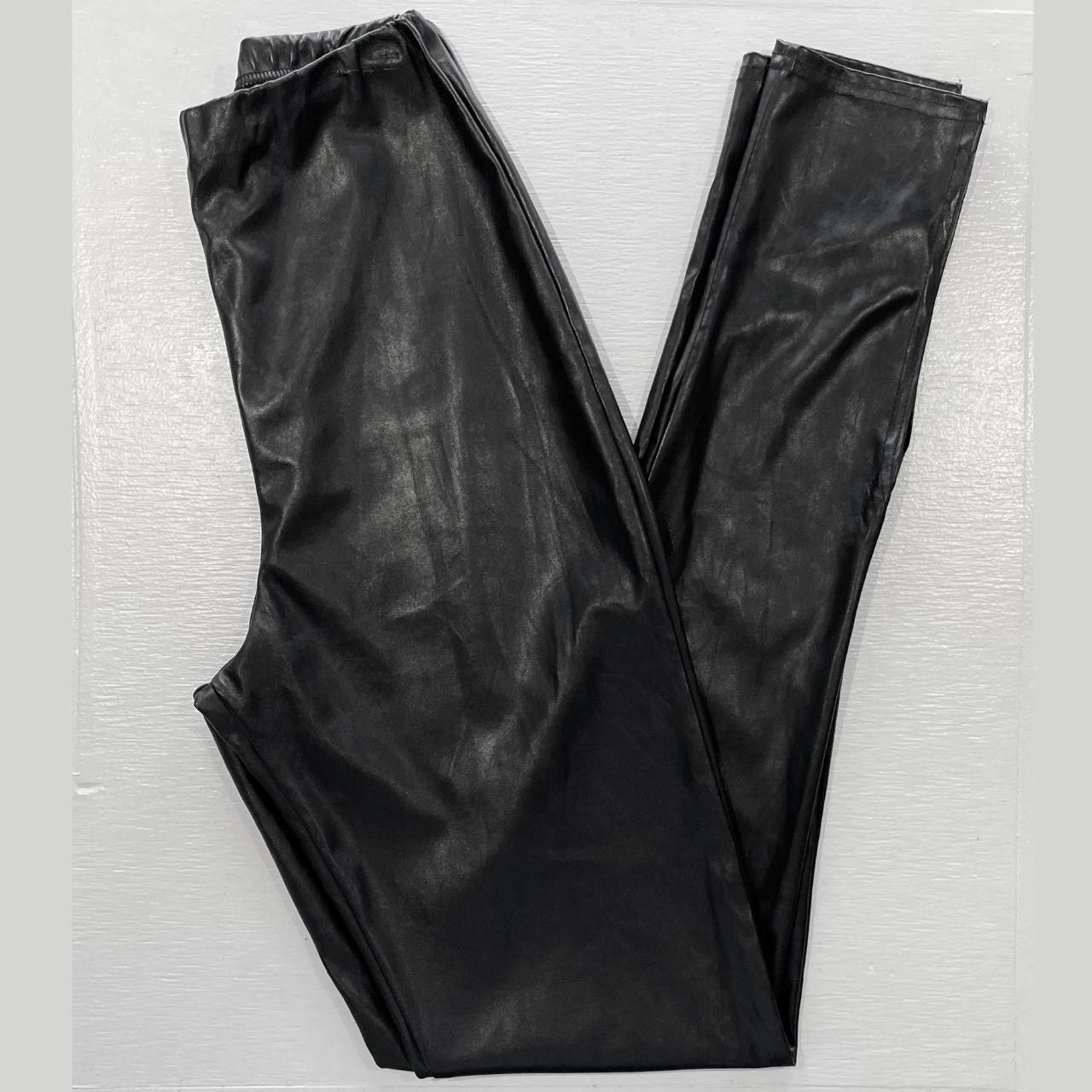 PrettyLittleThing PrettyLittleThing Faux Leather Side Split Hem High Rise Pant Size 28" / US 6 / IT 42 - 7 Thumbnail