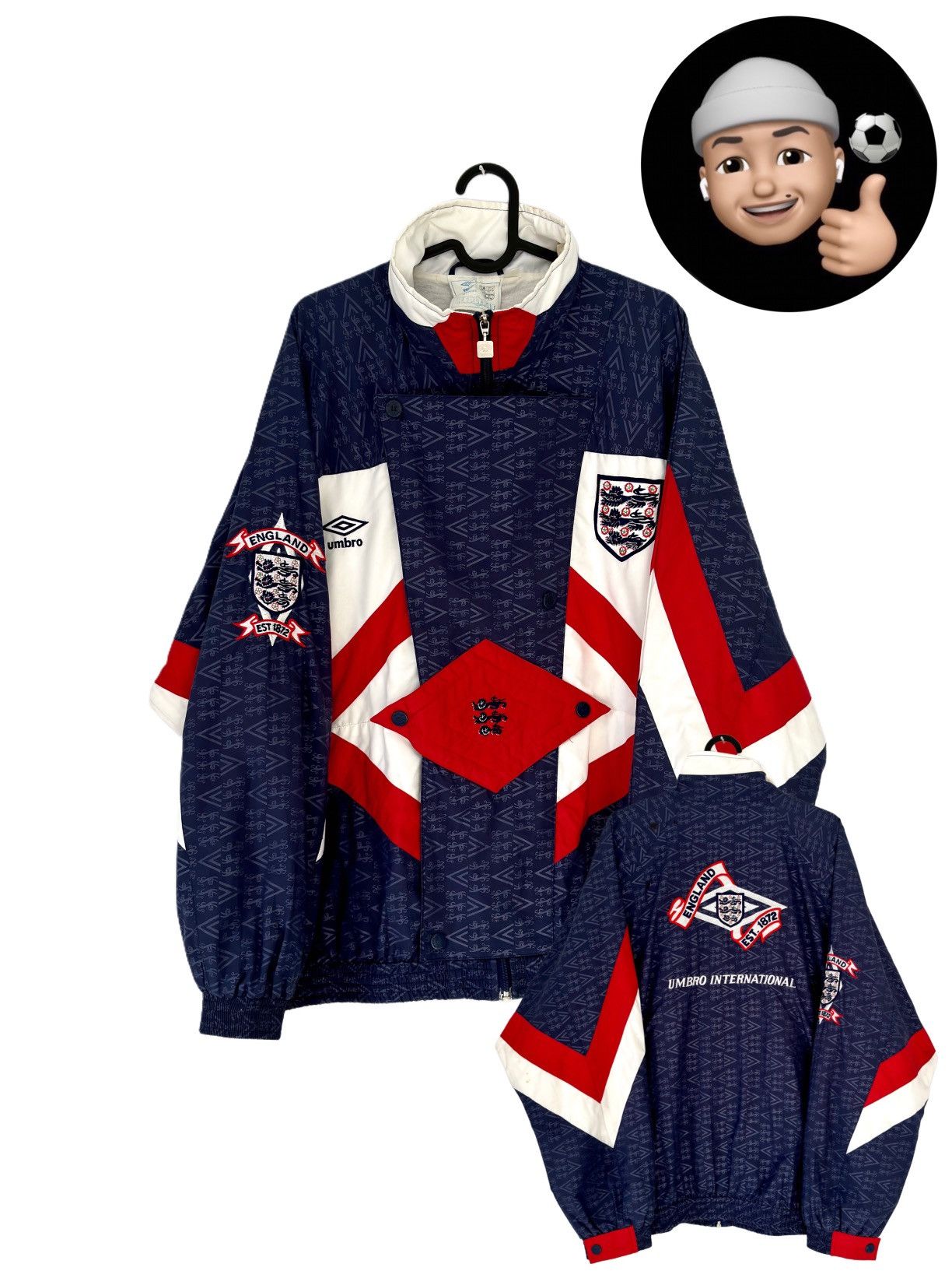 SOCCER JERSEY ENGLAND National Team Vintage 1992 1993 third Umbro EUR 160,00 - FR