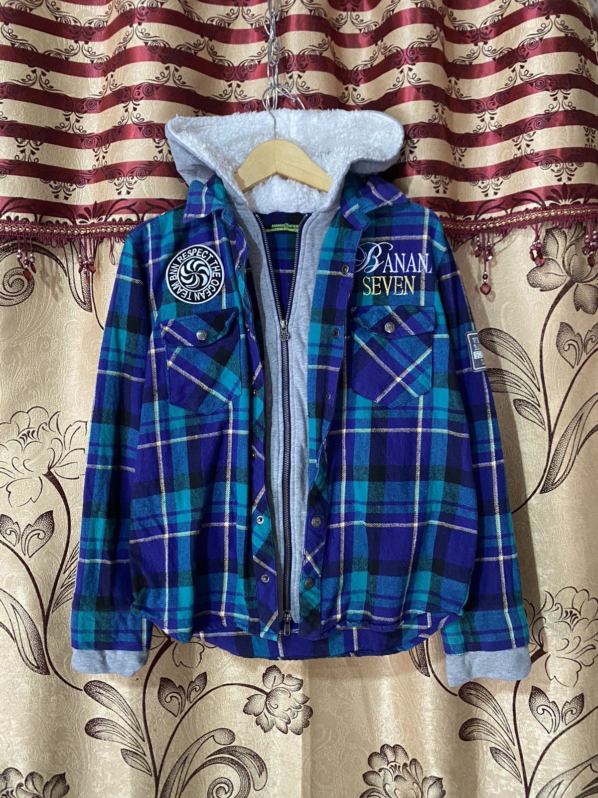 Hysteric Glamour × If Six Was Nine × Japanese Brand Y2K Banana 7 Double Layer Hoodie Size US M / EU 48-50 / 2 - 1 Thumbnail