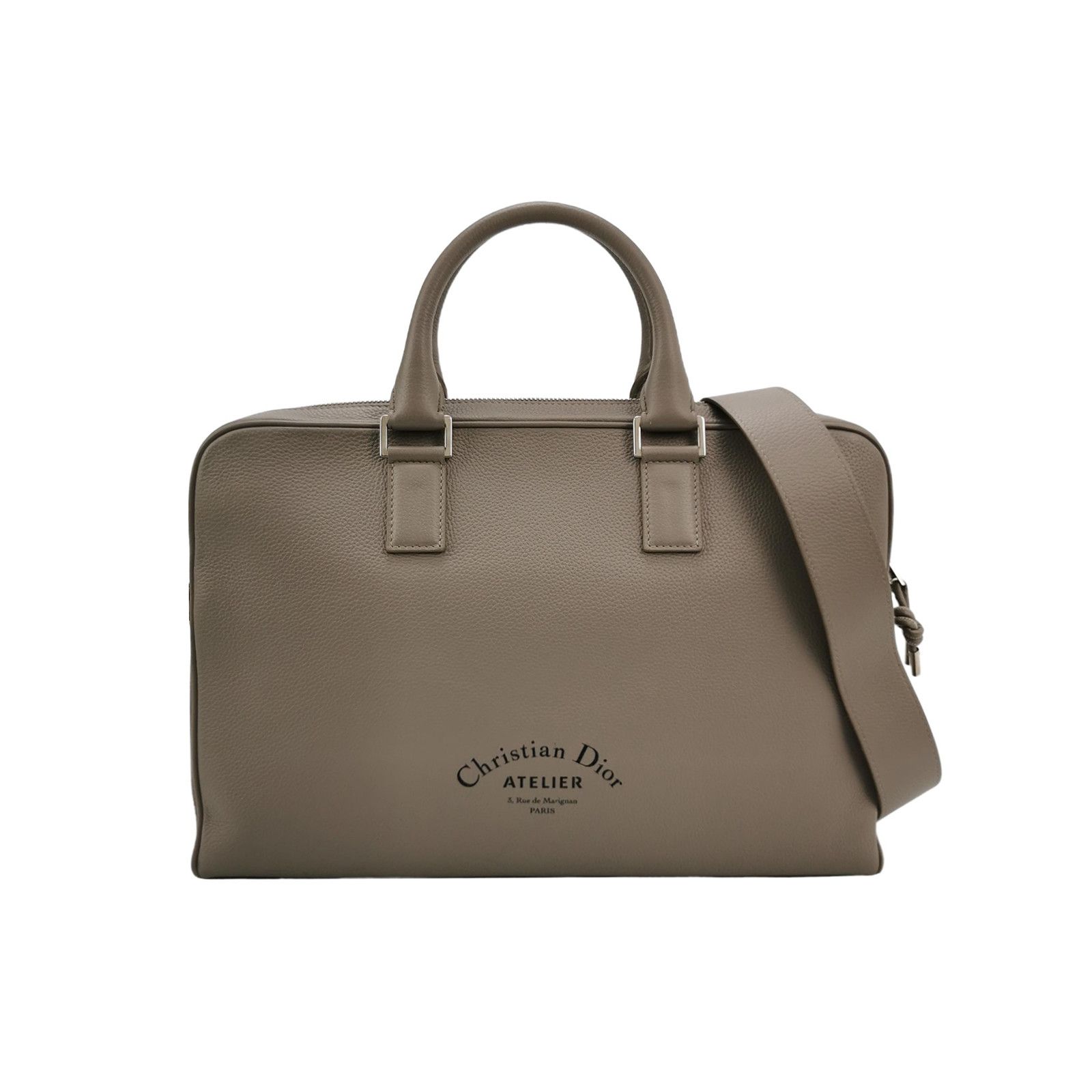 Dior × Hedi Slimane RARE - DIOR HOMME DEVILLE LEATHER DUFFLE BAG