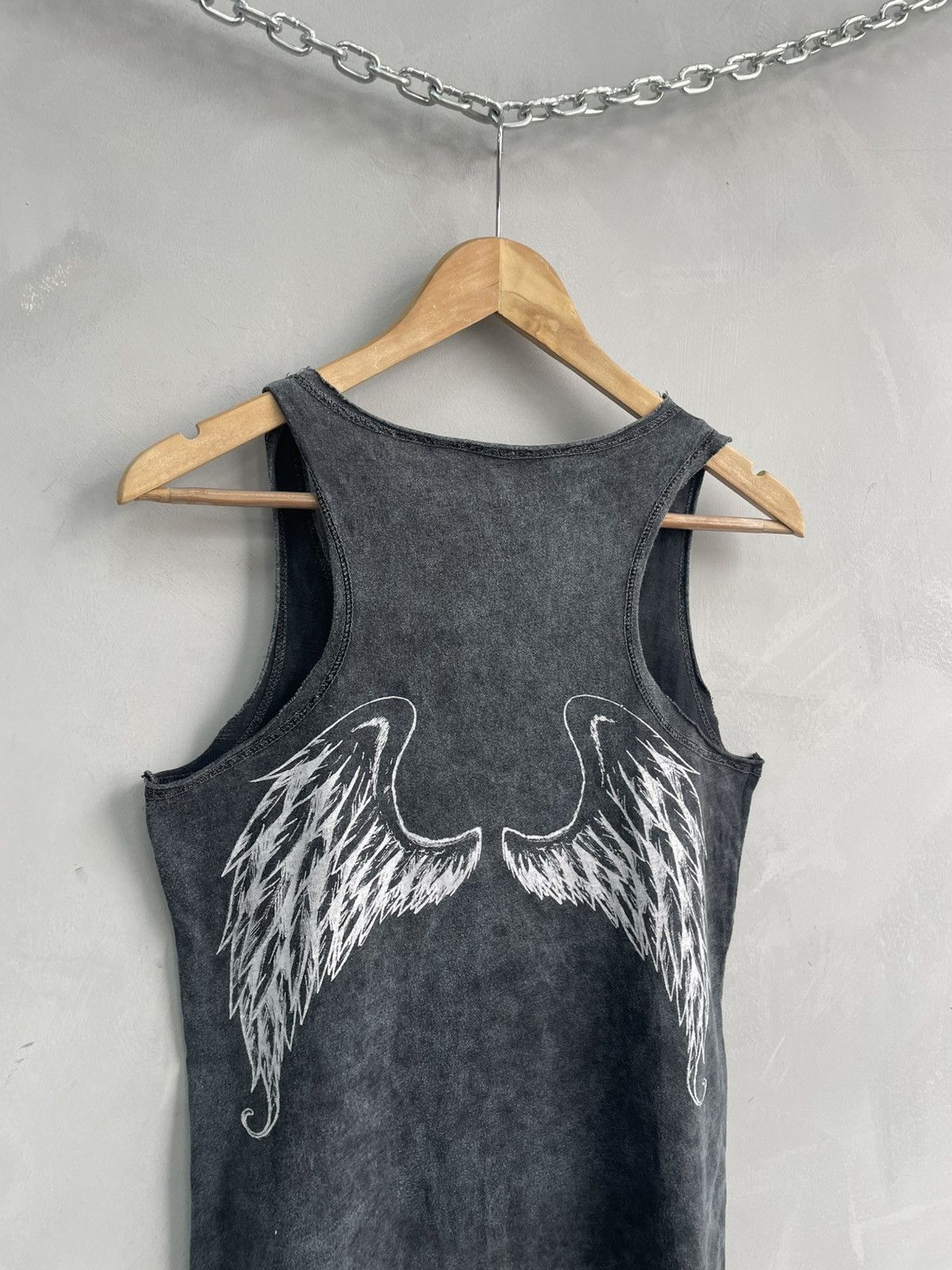 Japanese Brand Rare hystericglamour style washed tank top tee y2k Size M / US 6-8 / IT 42-44 - 9 Thumbnail