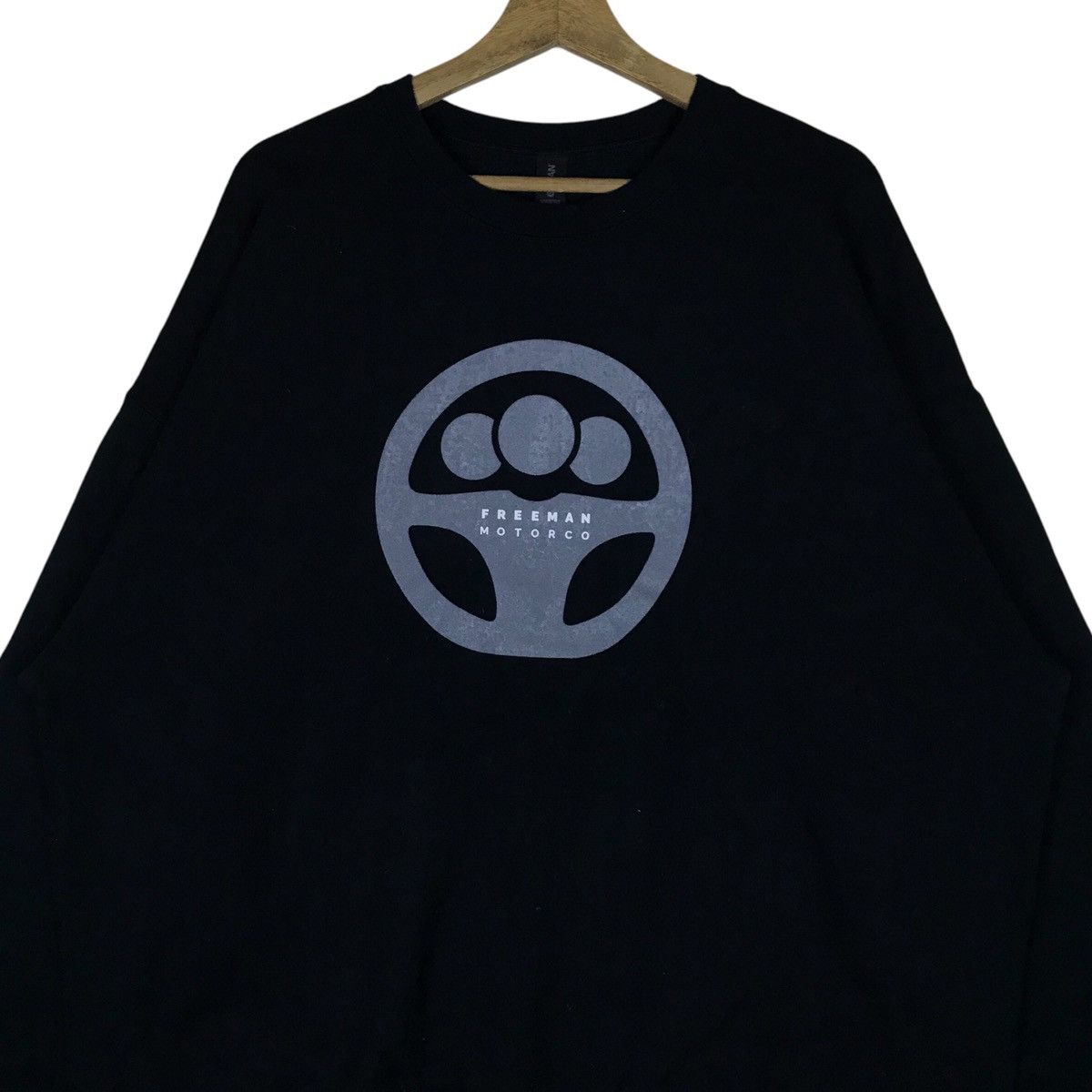 Gildan Vintage Gildan Freeman Motorco Pullover Jumper Sweatshirt Size US XXL / EU 58 / 5 - 2 Thumbnail