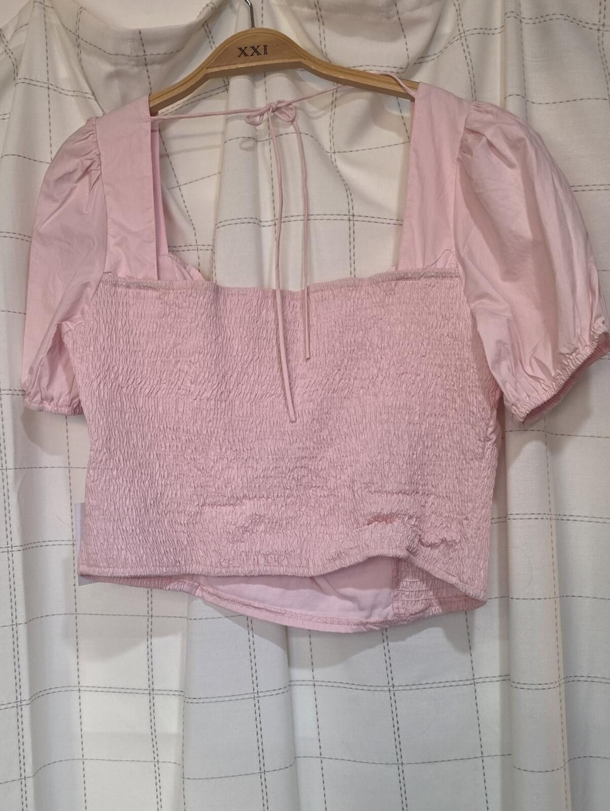 AUTRY Astr Smocked Puff Sleeve Top Size XL / US 12-14 / IT 48-50 - 6 Thumbnail