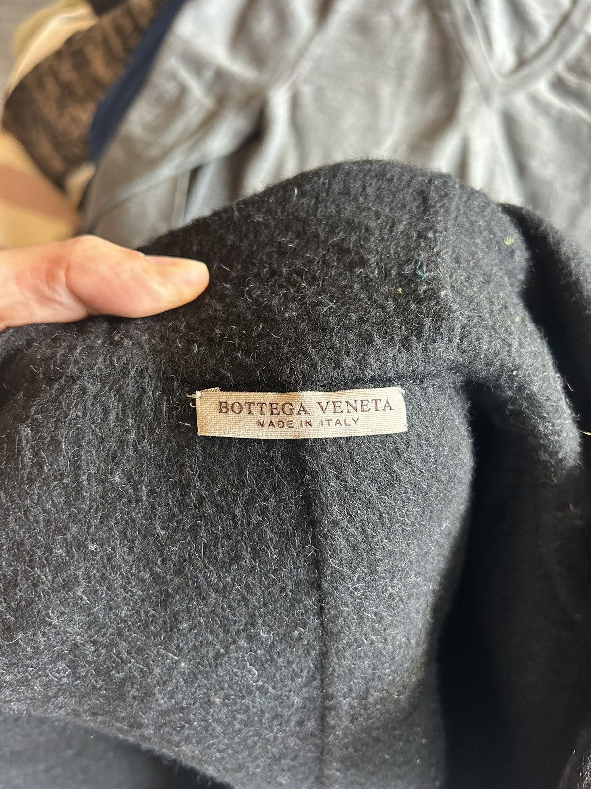 Bottega Veneta Black Wool Duffle Coat with Toggle Closures and Hood Size US M / EU 48-50 / 2 - 6 Thumbnail