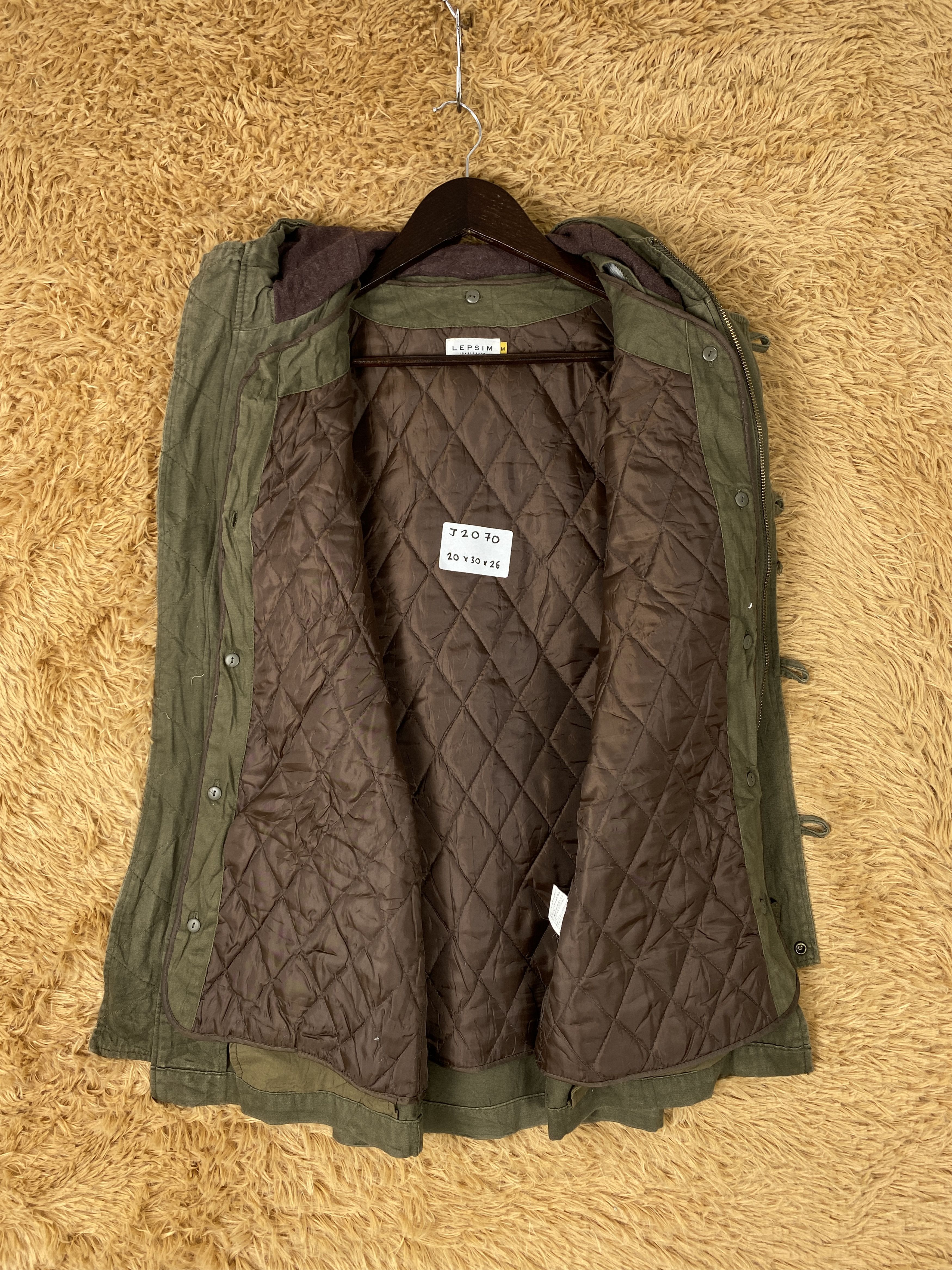 LOWRYS FARM Vintage Lowrys Farm Hoodie Quilted Lining Long Jacket J2070 Size US S / EU 44-46 / 1 - 7 Thumbnail