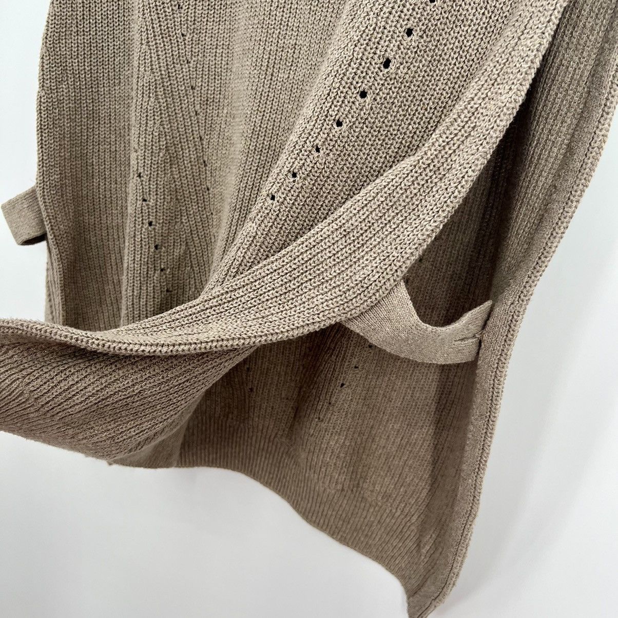 Anthropologie Anthropologie Pilcro Mock Layer Sweater Vest Knit Poncho Size L / US 10 / IT 46 - 4 Thumbnail