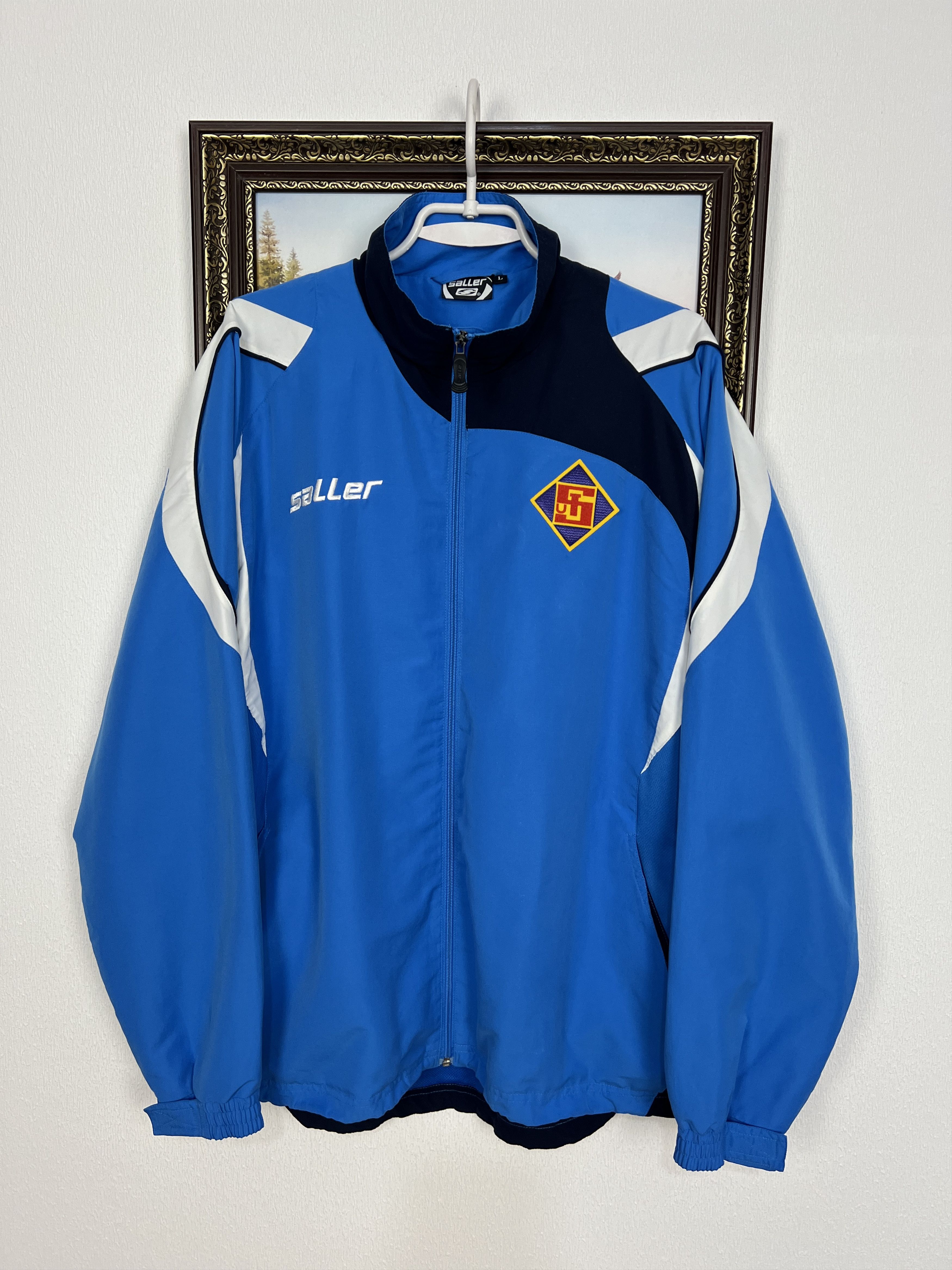 Vintage Saller TuS Koblenz Football Jacket Soccer Track Top