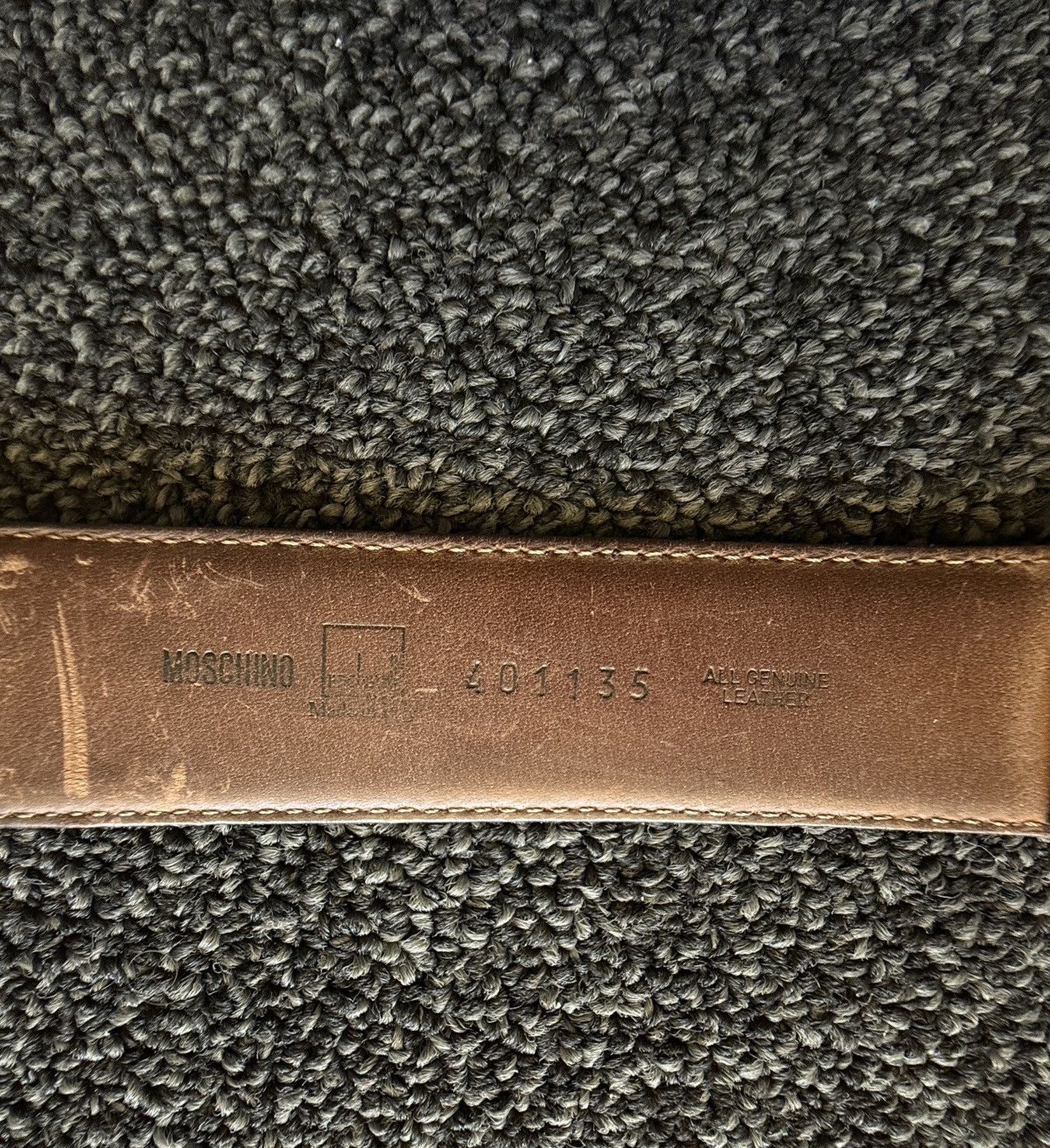Moschino Vintage Moschino Belt Size 32 - 3 Thumbnail