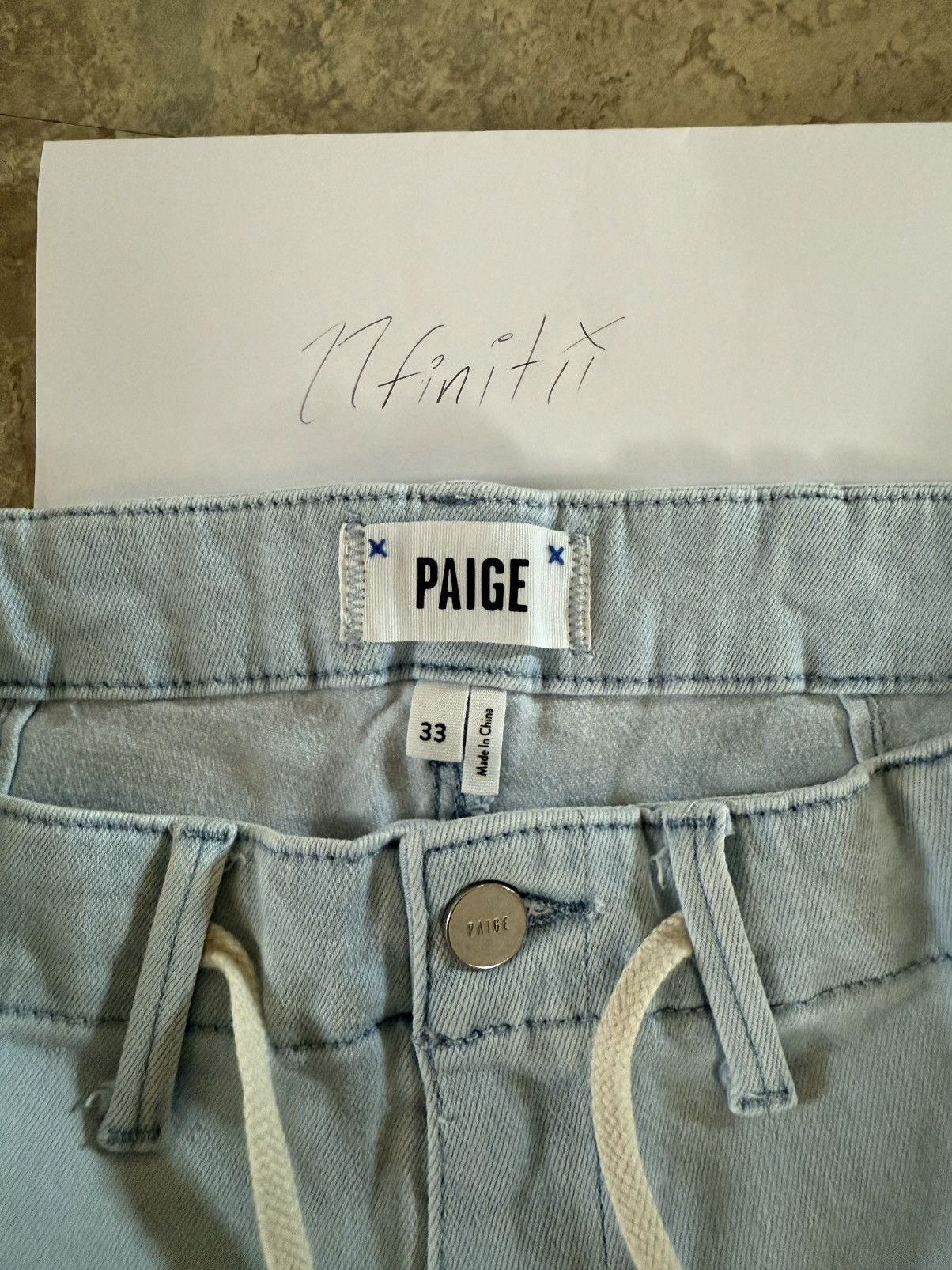 Paige Paige Carly High Ankle Pants Size 33" - 4 Thumbnail