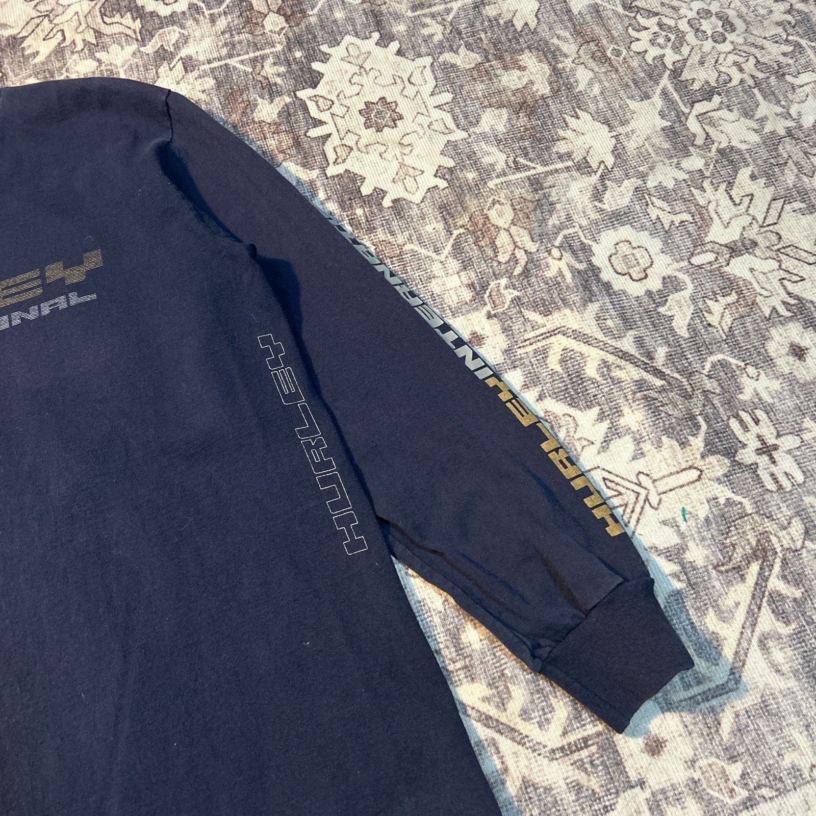 Hurley Vintage 90’s Hurley M Men's Long Sleeve Cotton T-Shirt Size US S / EU 44-46 / 1 - 2 Thumbnail
