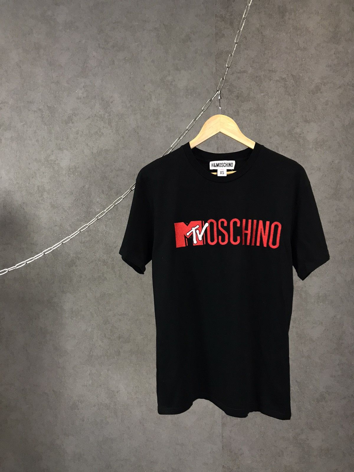 Moschino x H M MTV designer tee Short Sleeve T Shirts